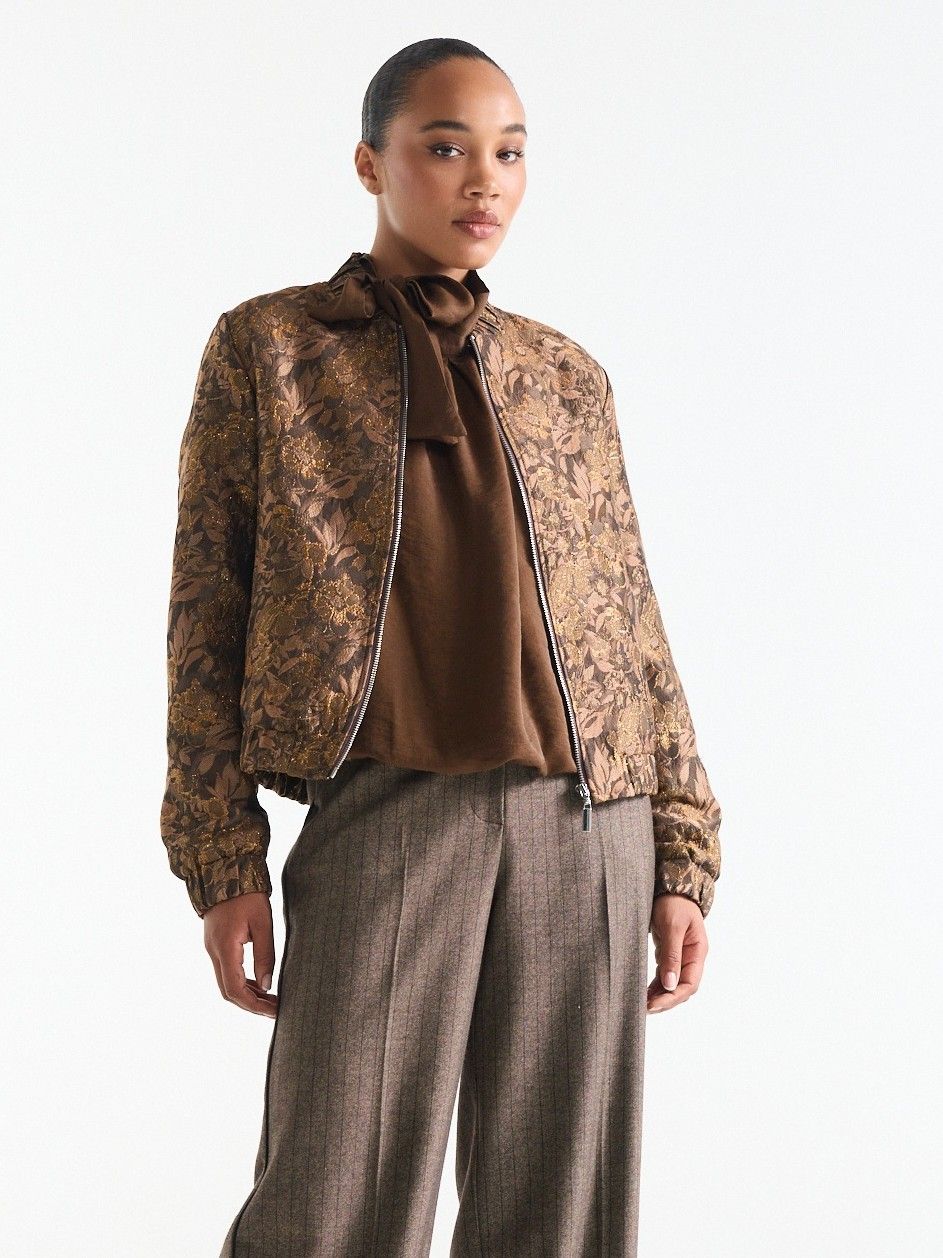 JANSEN AMSTERDAM - BLAZER - Bruin