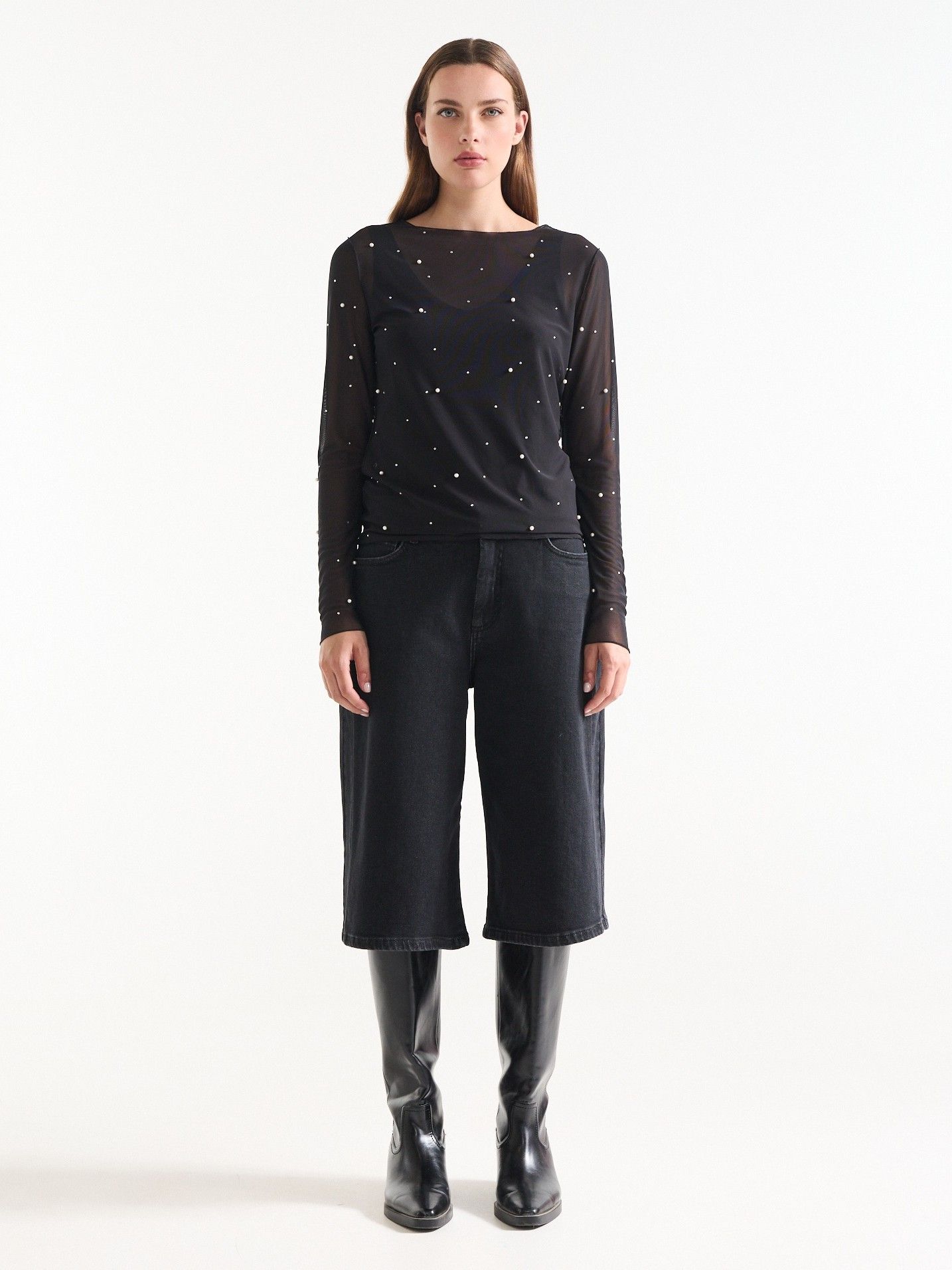 JANSEN AMSTERDAM - SHIRT - Zwart