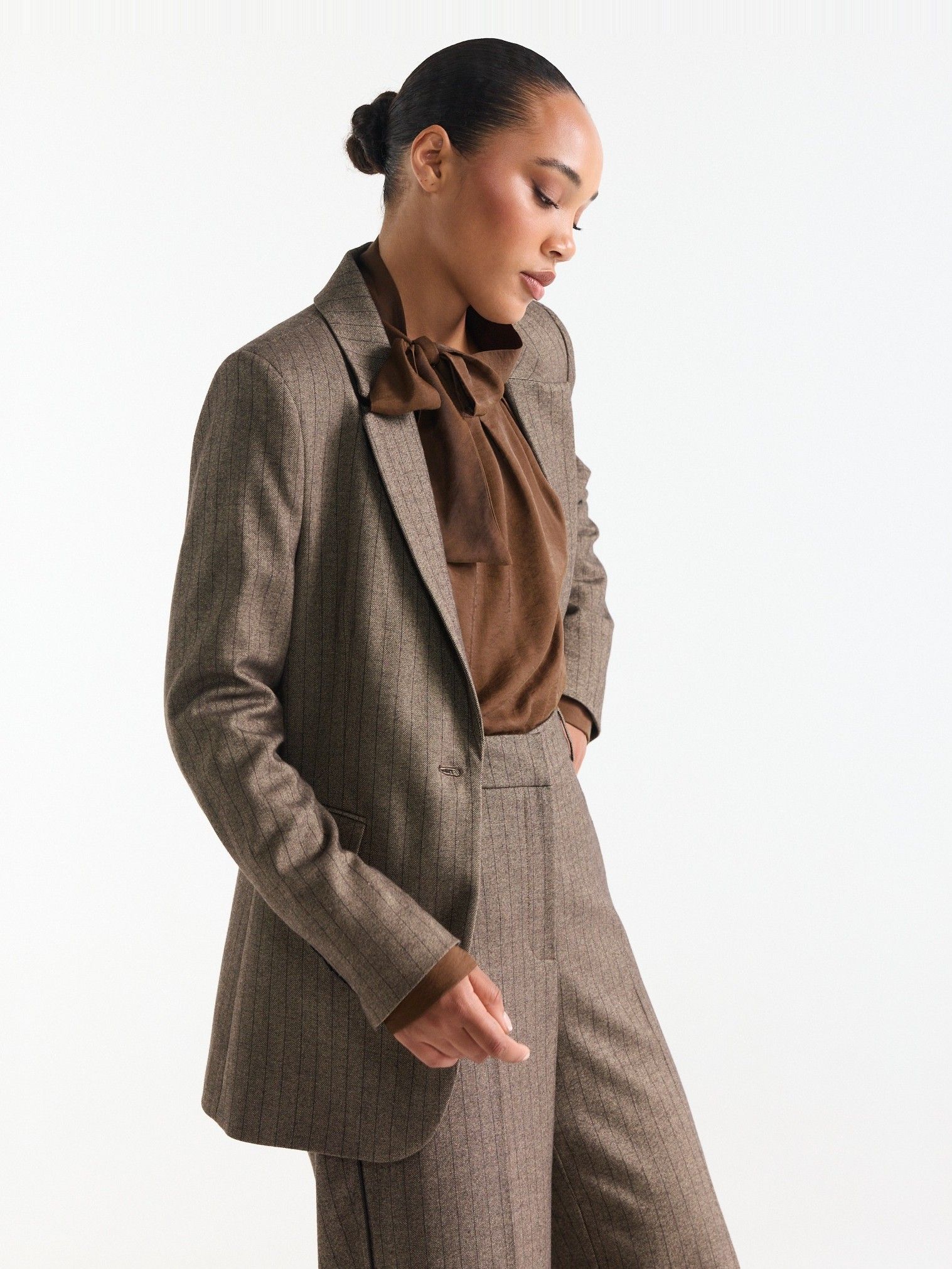 JANSEN AMSTERDAM - BLAZER - Bruin