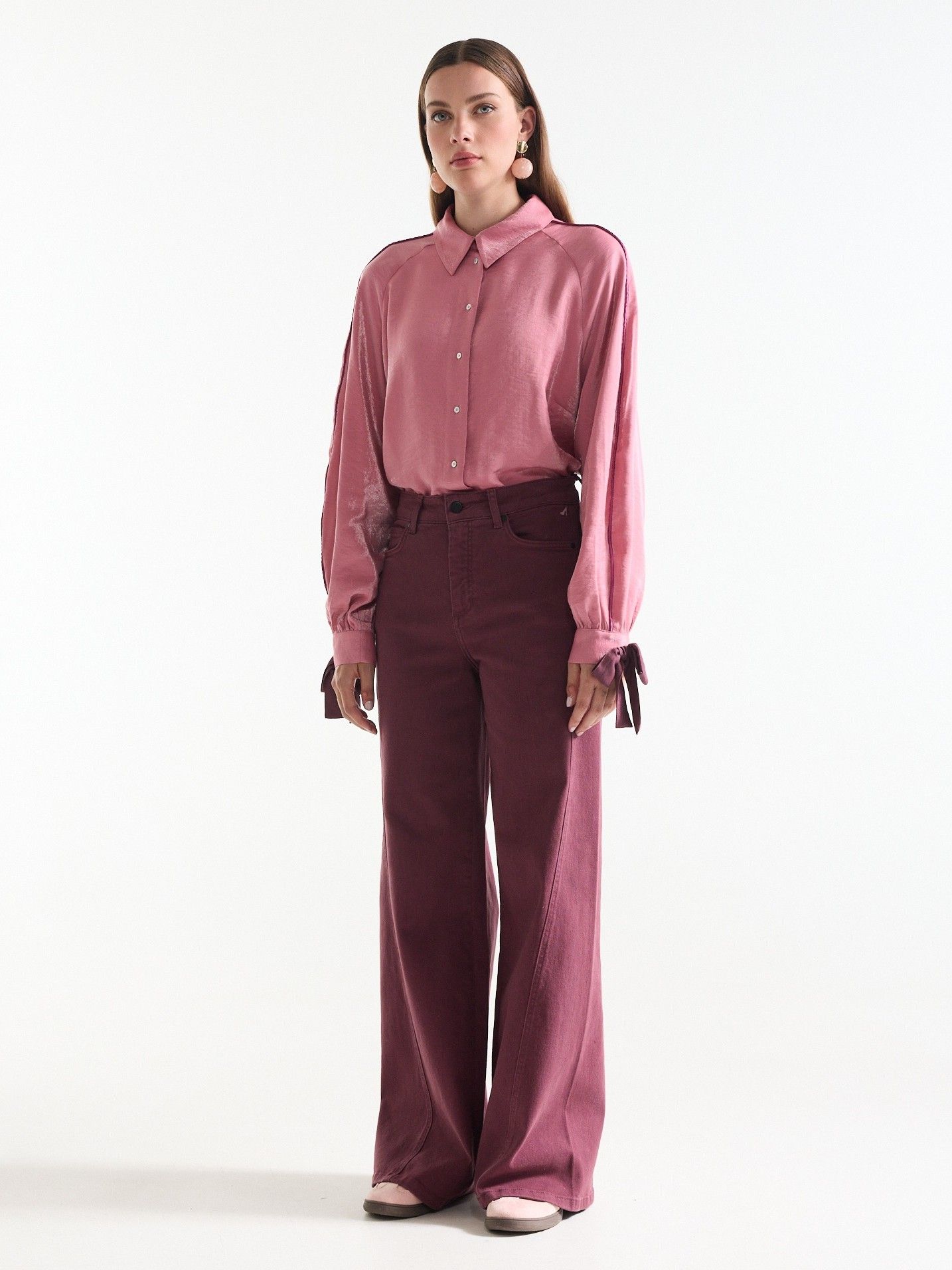 JANSEN AMSTERDAM - BLOUSE - Roze