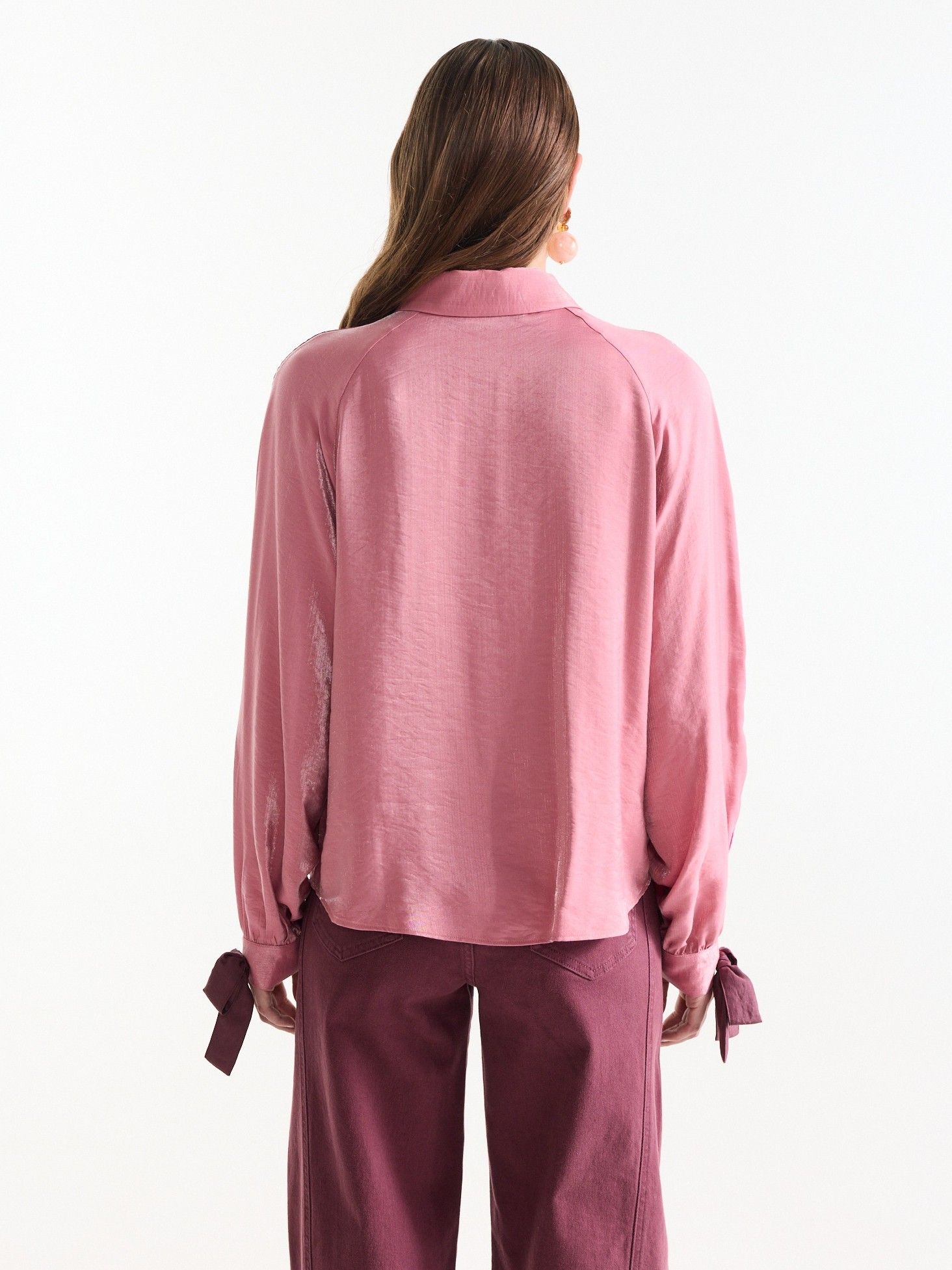 JANSEN AMSTERDAM - BLOUSE - Roze