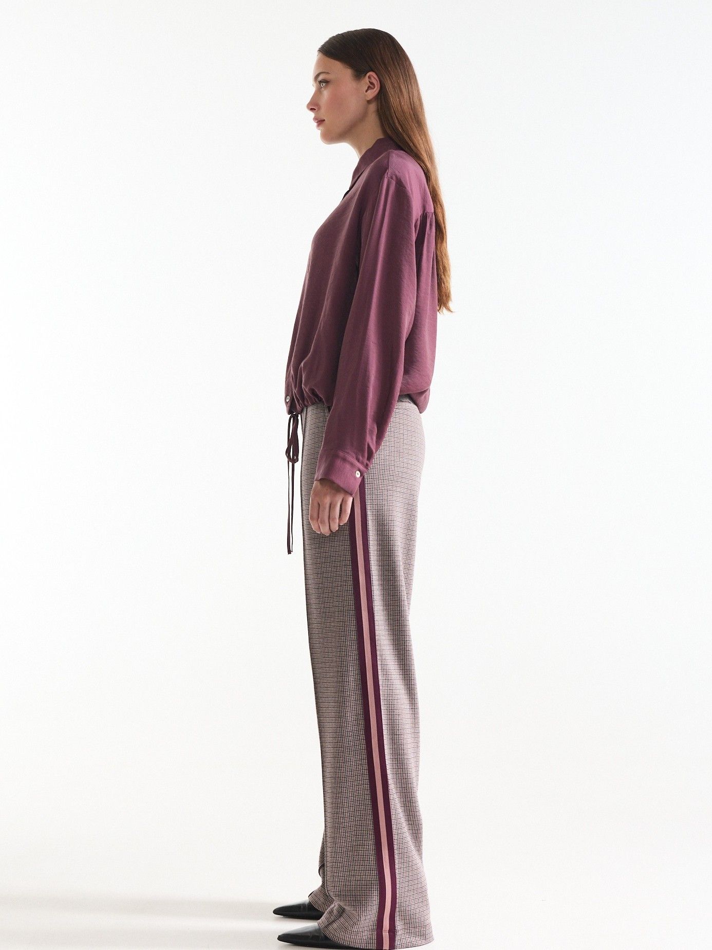 JANSEN AMSTERDAM - BROEK - Rood