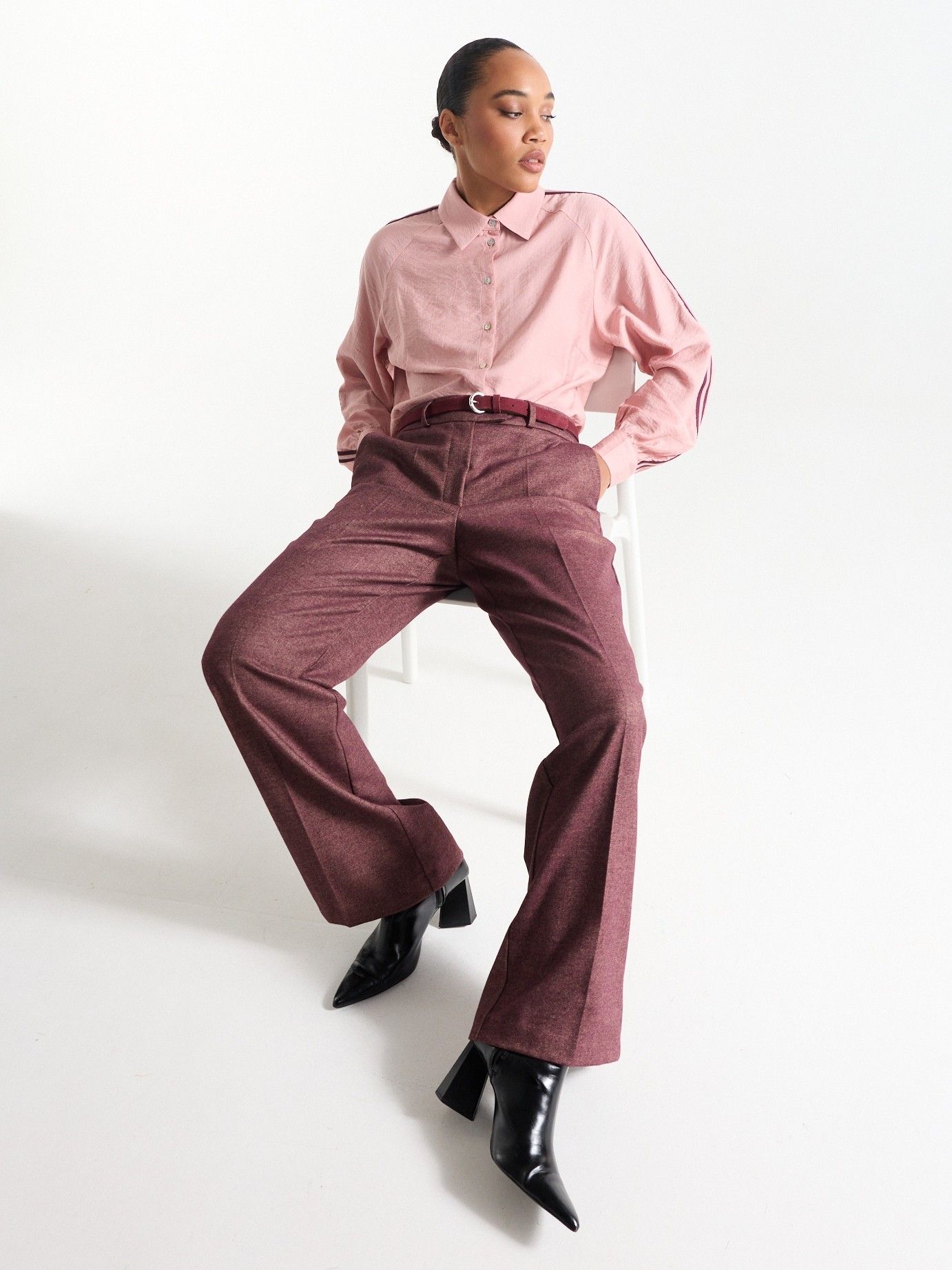 JANSEN AMSTERDAM - BLOUSE - Roze