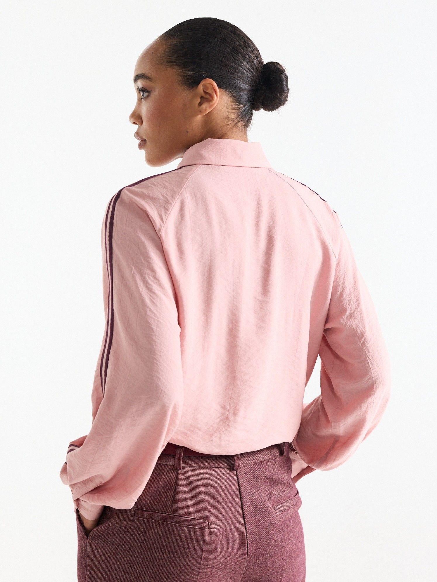 JANSEN AMSTERDAM - BLOUSE - Roze