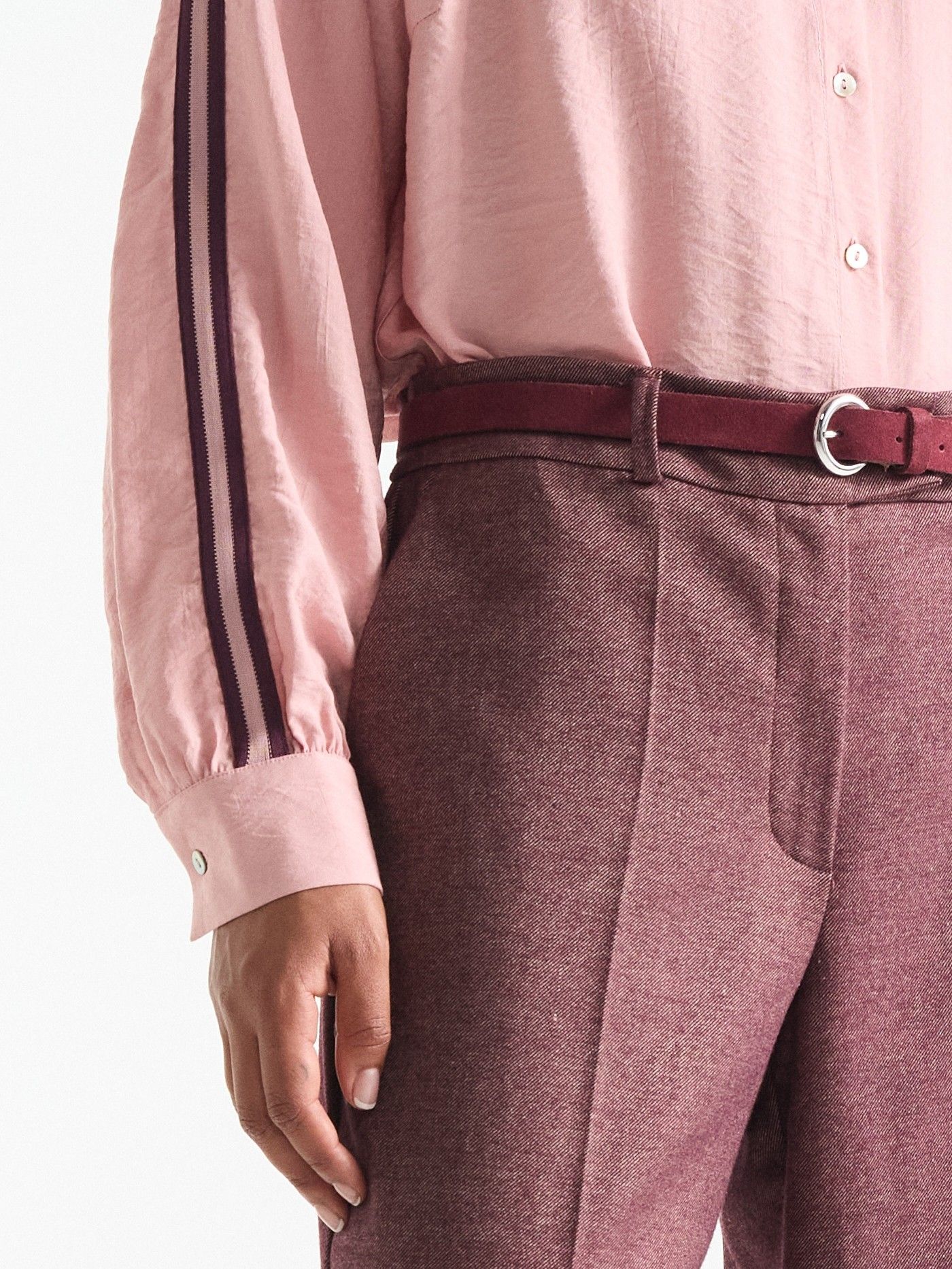 JANSEN AMSTERDAM - BLOUSE - Roze