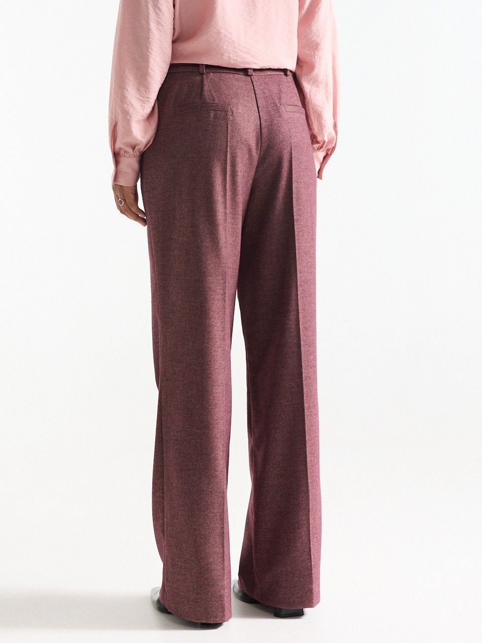 JANSEN AMSTERDAM - BROEK - Rood