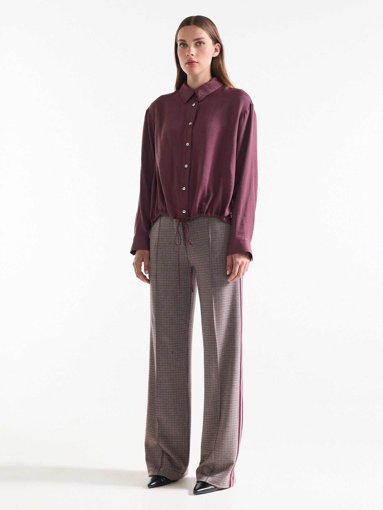 JANSEN AMSTERDAM - BLOUSE - Rood