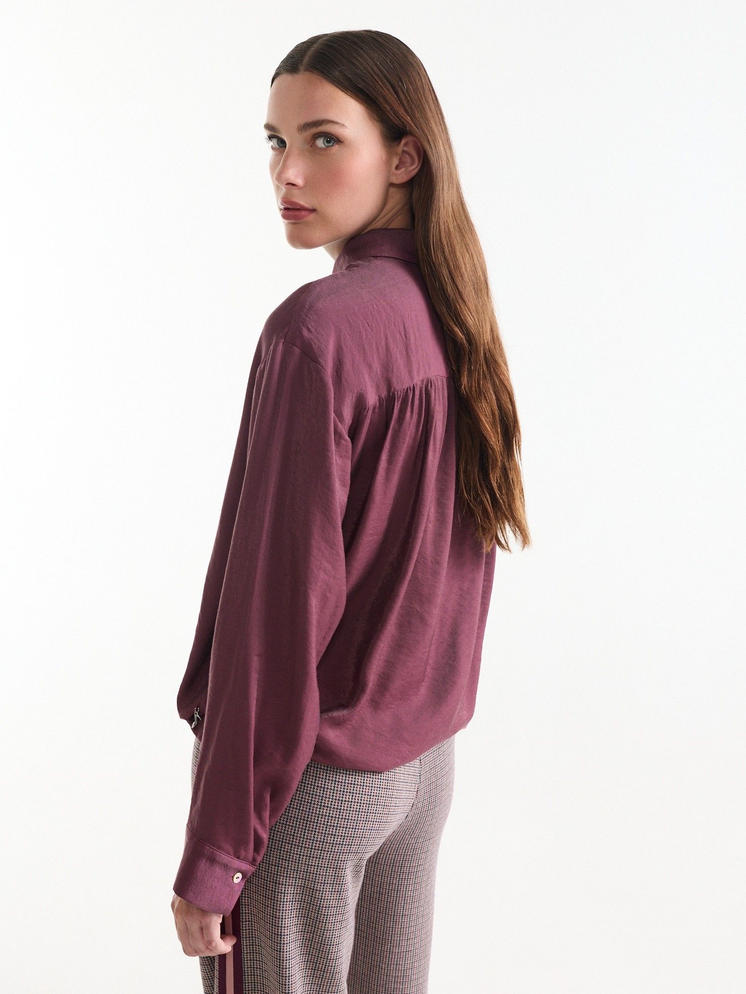 JANSEN AMSTERDAM - BLOUSE - Rood