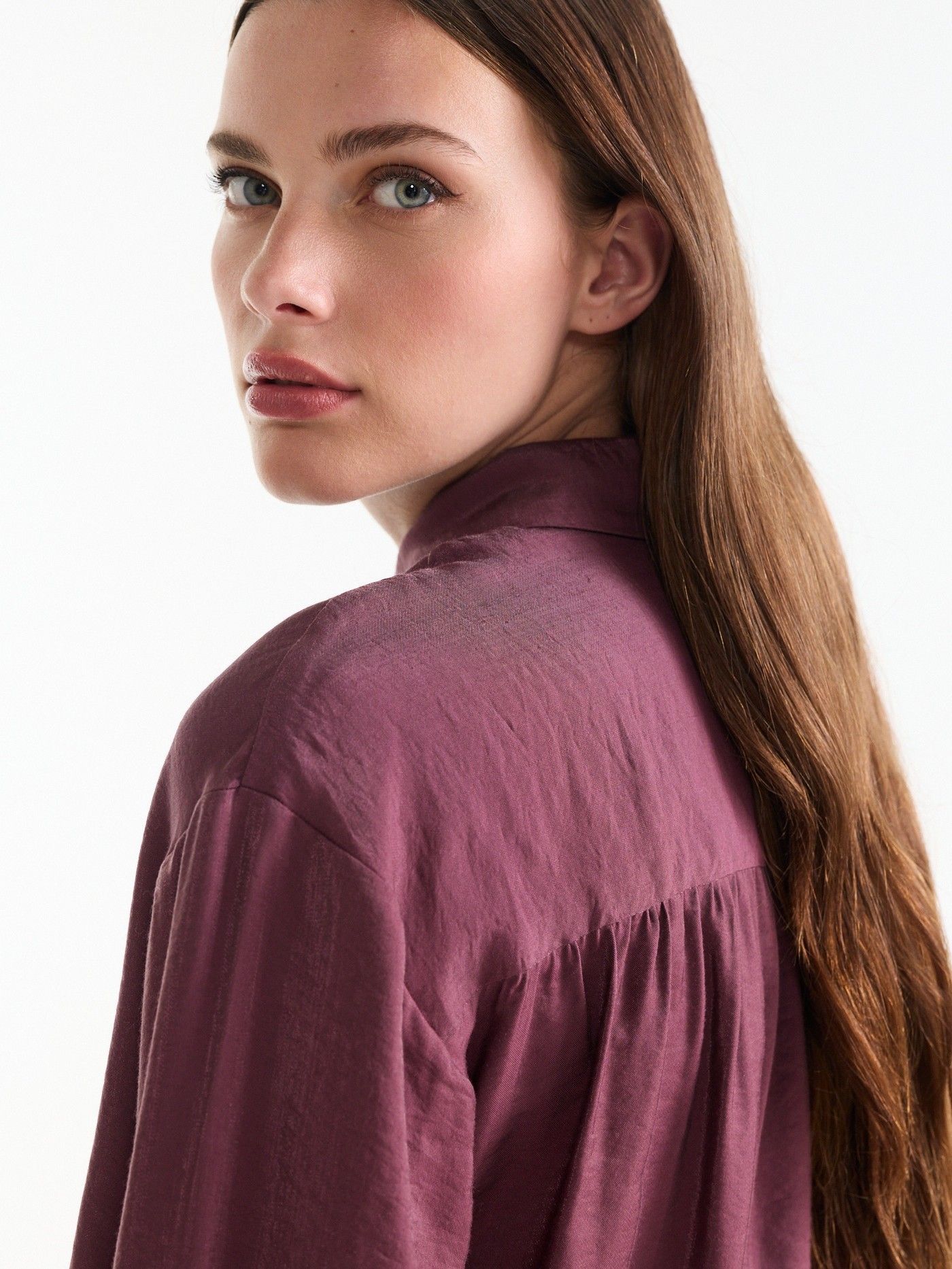 JANSEN AMSTERDAM - BLOUSE - Rood