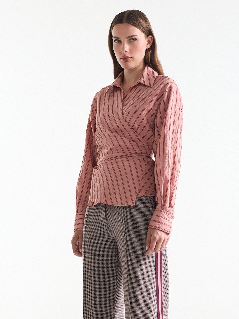JANSEN AMSTERDAM - BLOUSE - Roze