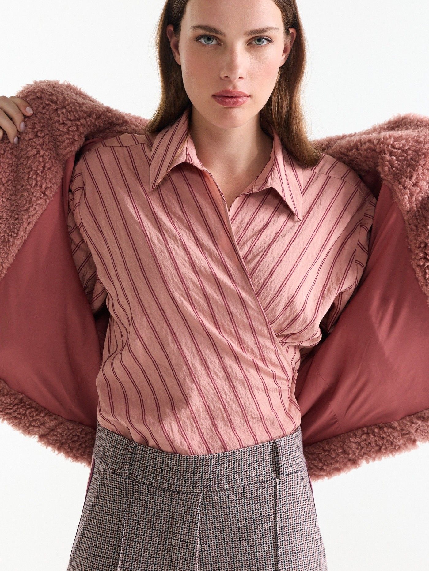JANSEN AMSTERDAM - BLOUSE - Roze