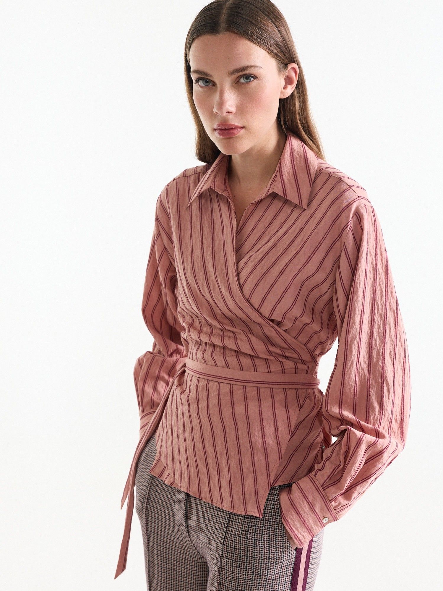 JANSEN AMSTERDAM - BLOUSE - Roze