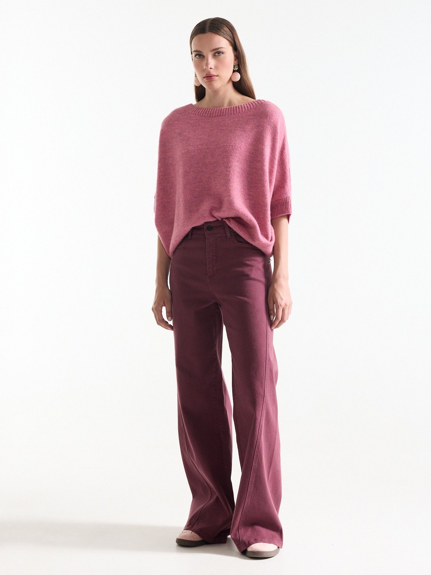 JANSEN AMSTERDAM - JEANS - Rood