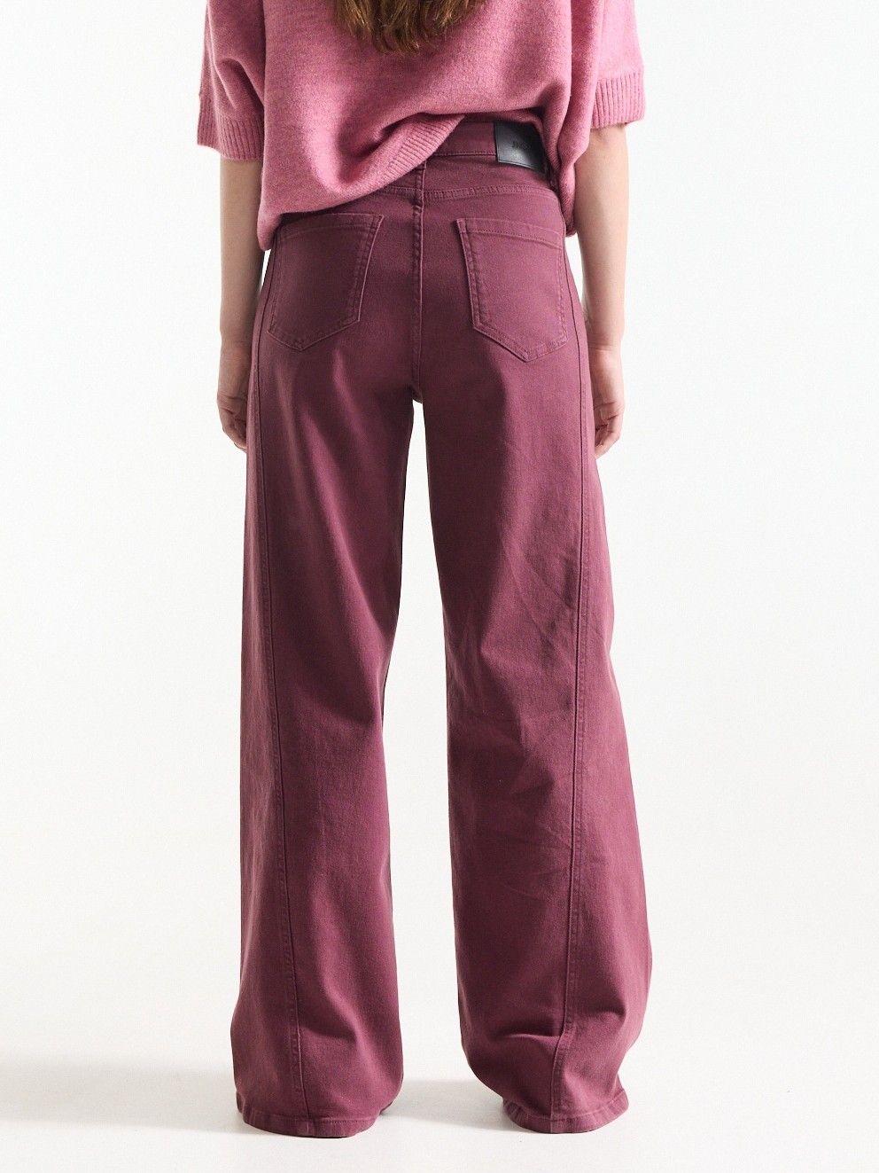 JANSEN AMSTERDAM - JEANS - Rood