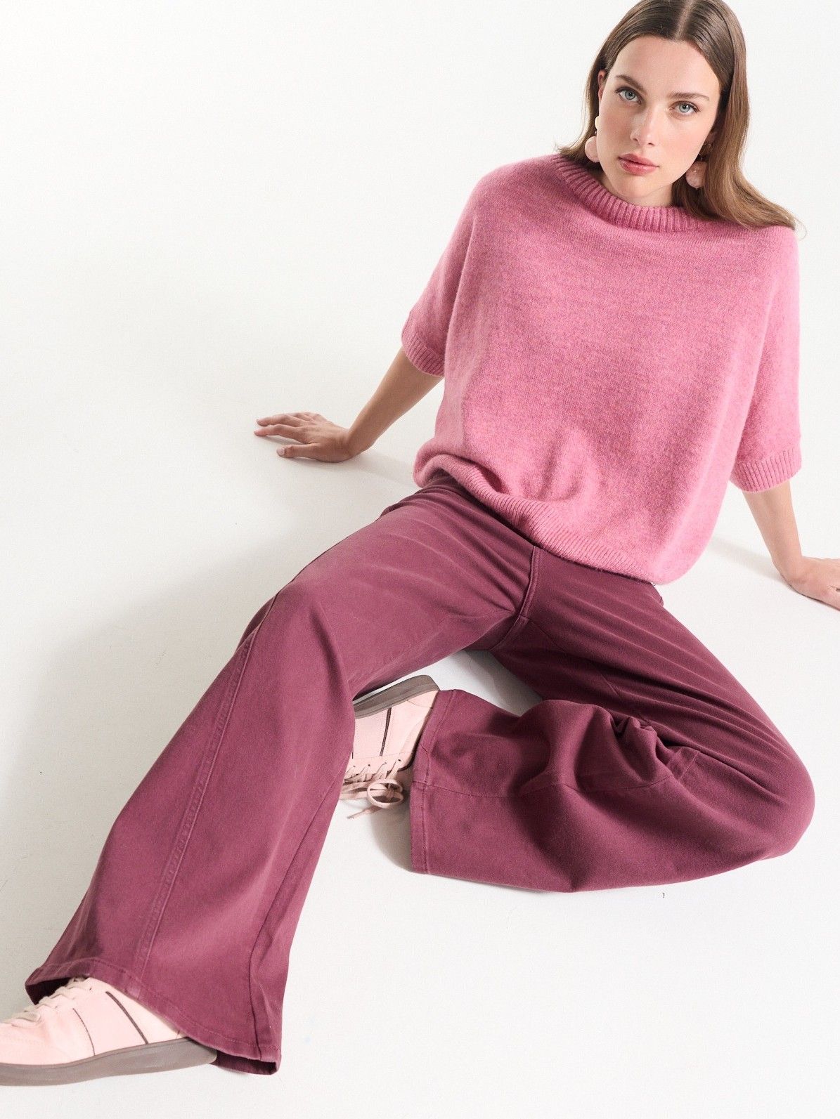 JANSEN AMSTERDAM - JEANS - Rood