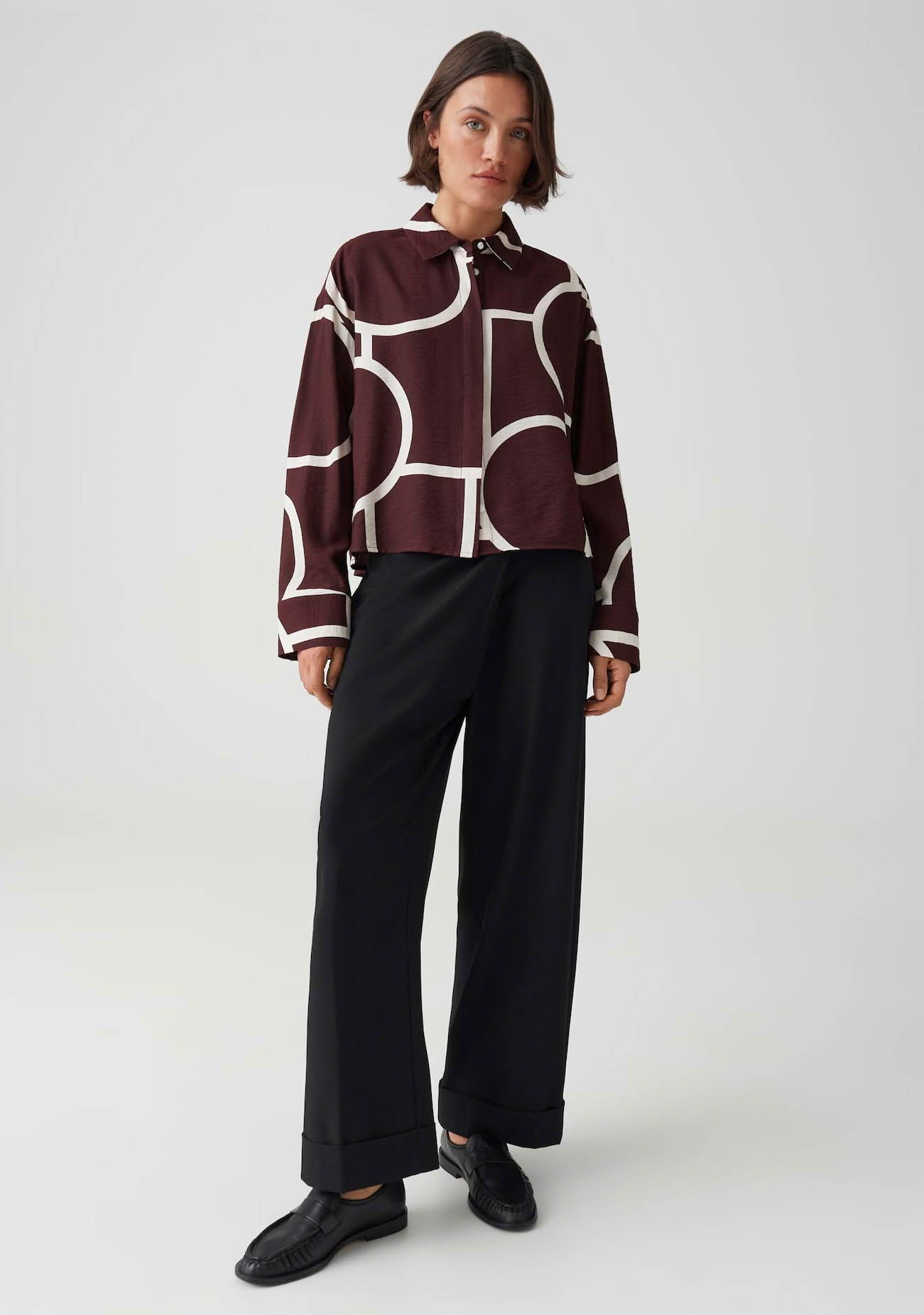 OPUS - BLOUSE - Paars