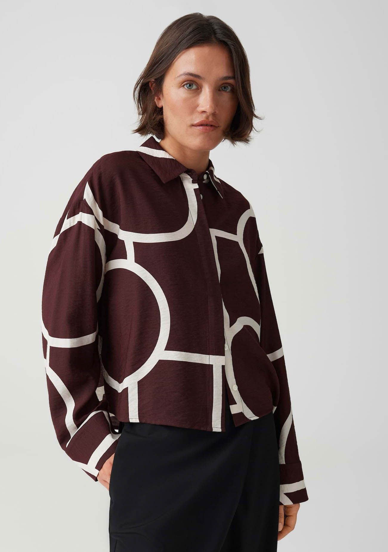 OPUS - BLOUSE - Paars
