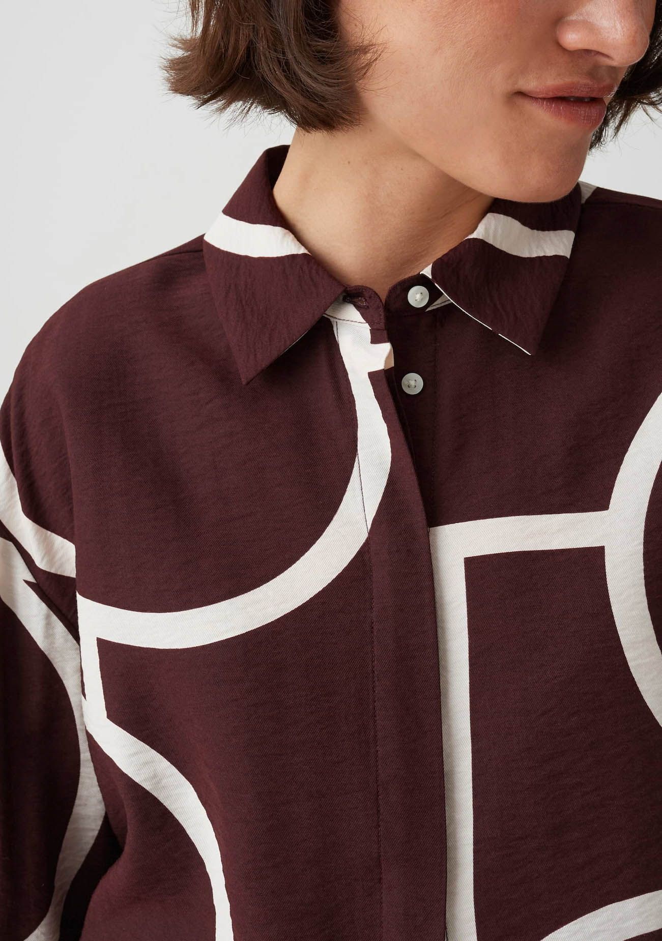 OPUS - BLOUSE - Paars