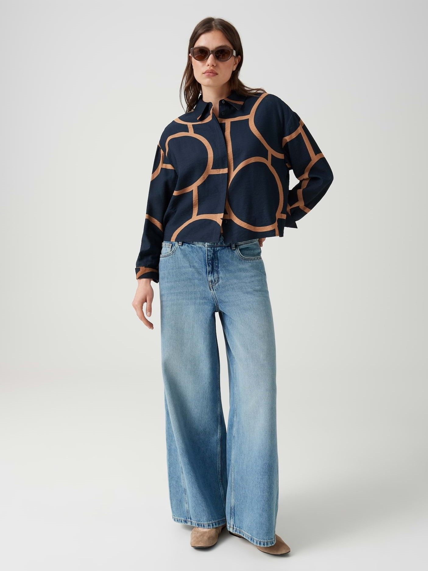 OPUS - BLOUSE - Blauw