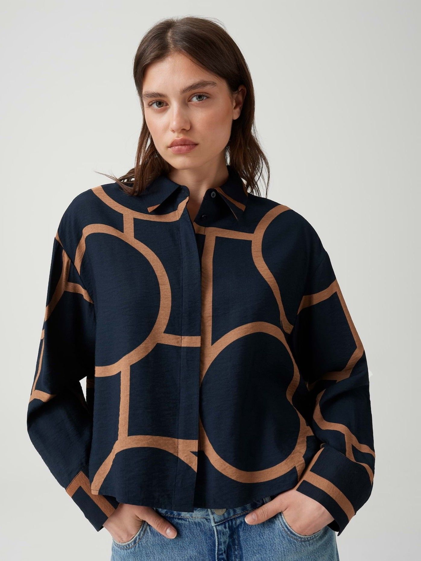 OPUS - BLOUSE - Blauw