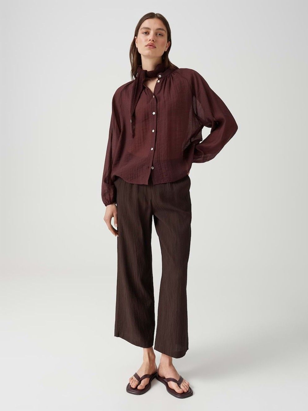 OPUS - BLOUSE - Rood