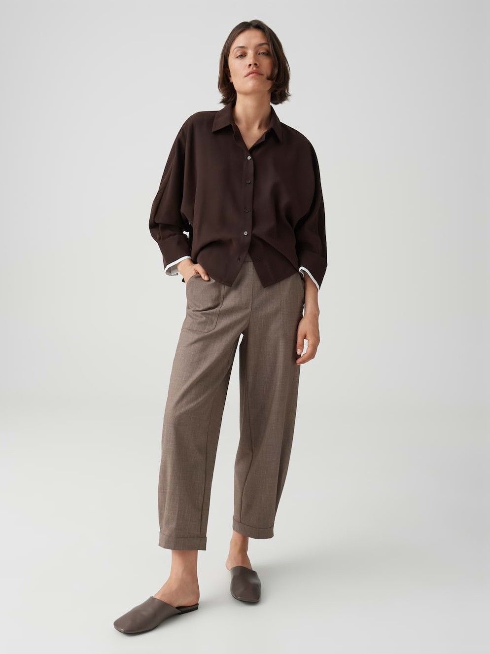 OPUS - BROEK - Bruin