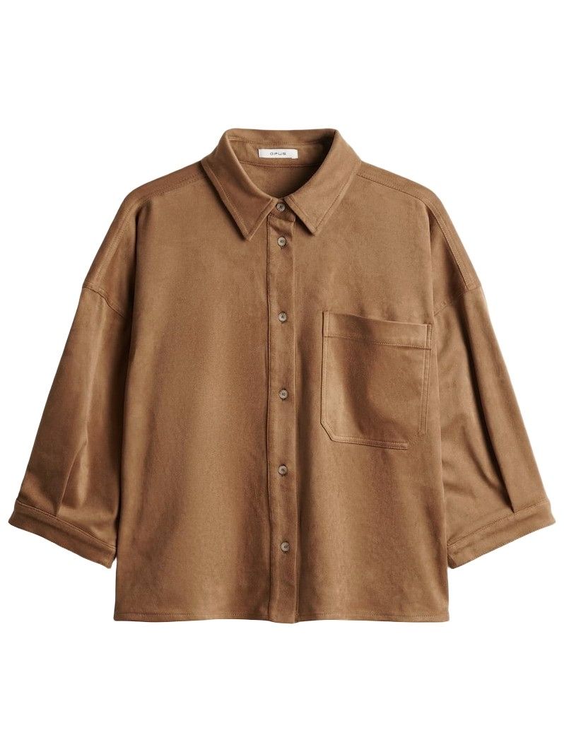 OPUS - BLOUSE - Bruin