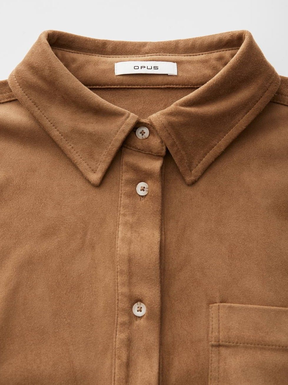 OPUS - BLOUSE - Bruin