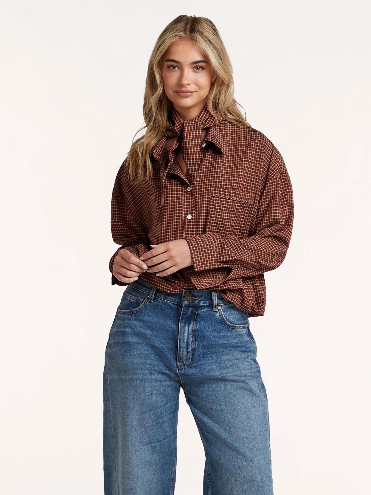 CIRCLE OF TRUST - BLOUSE - Bruin