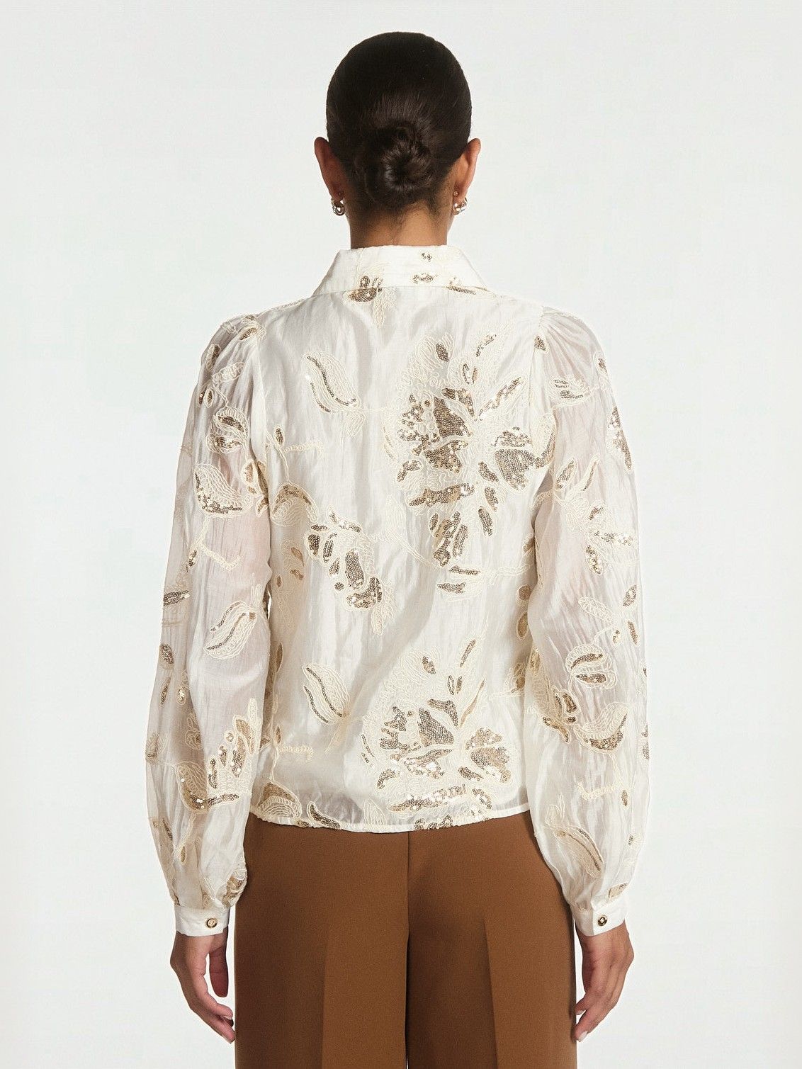 AAIKO - BLOUSE - Off white