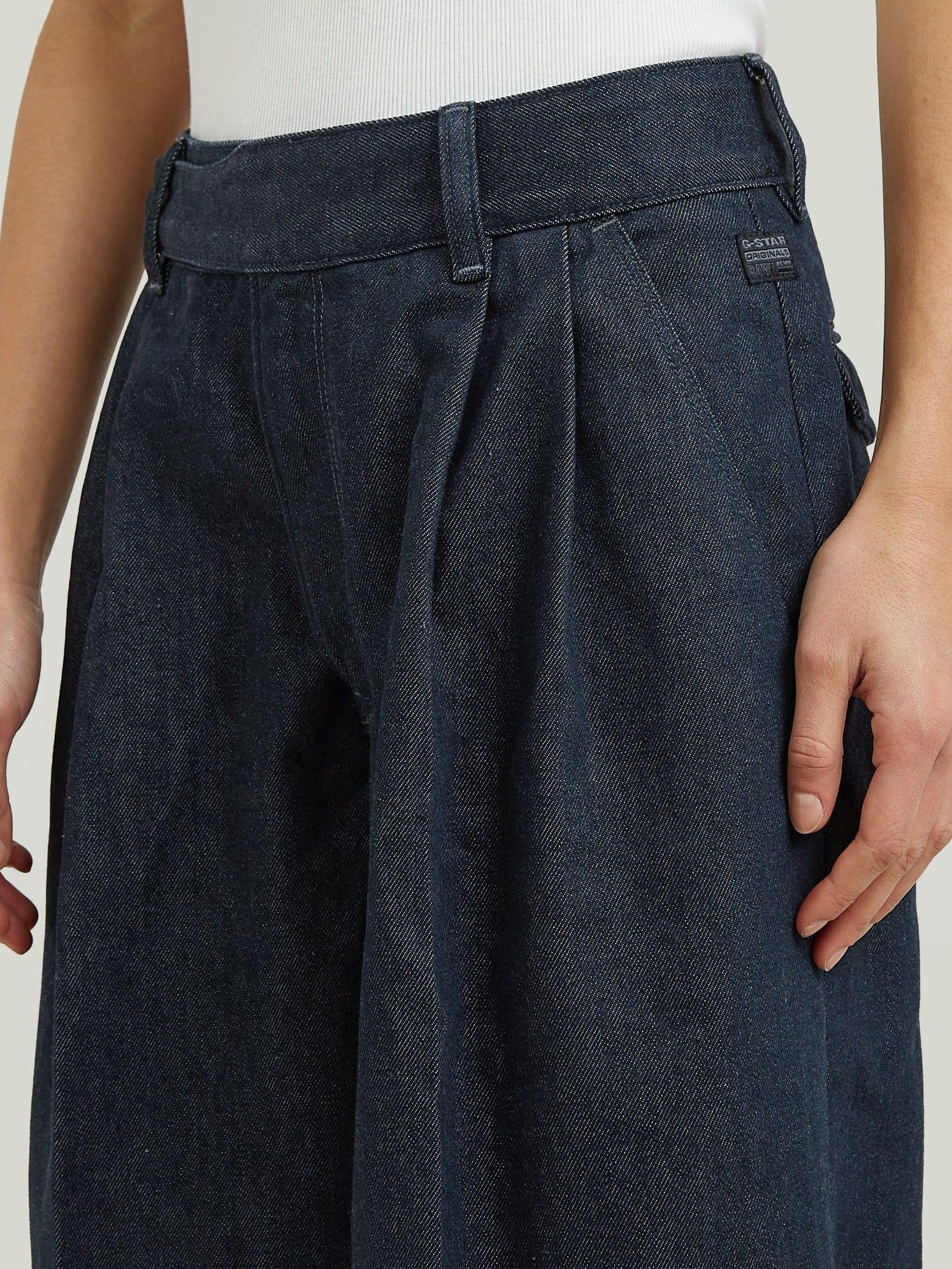 G-STAR - BROEK - Blauw