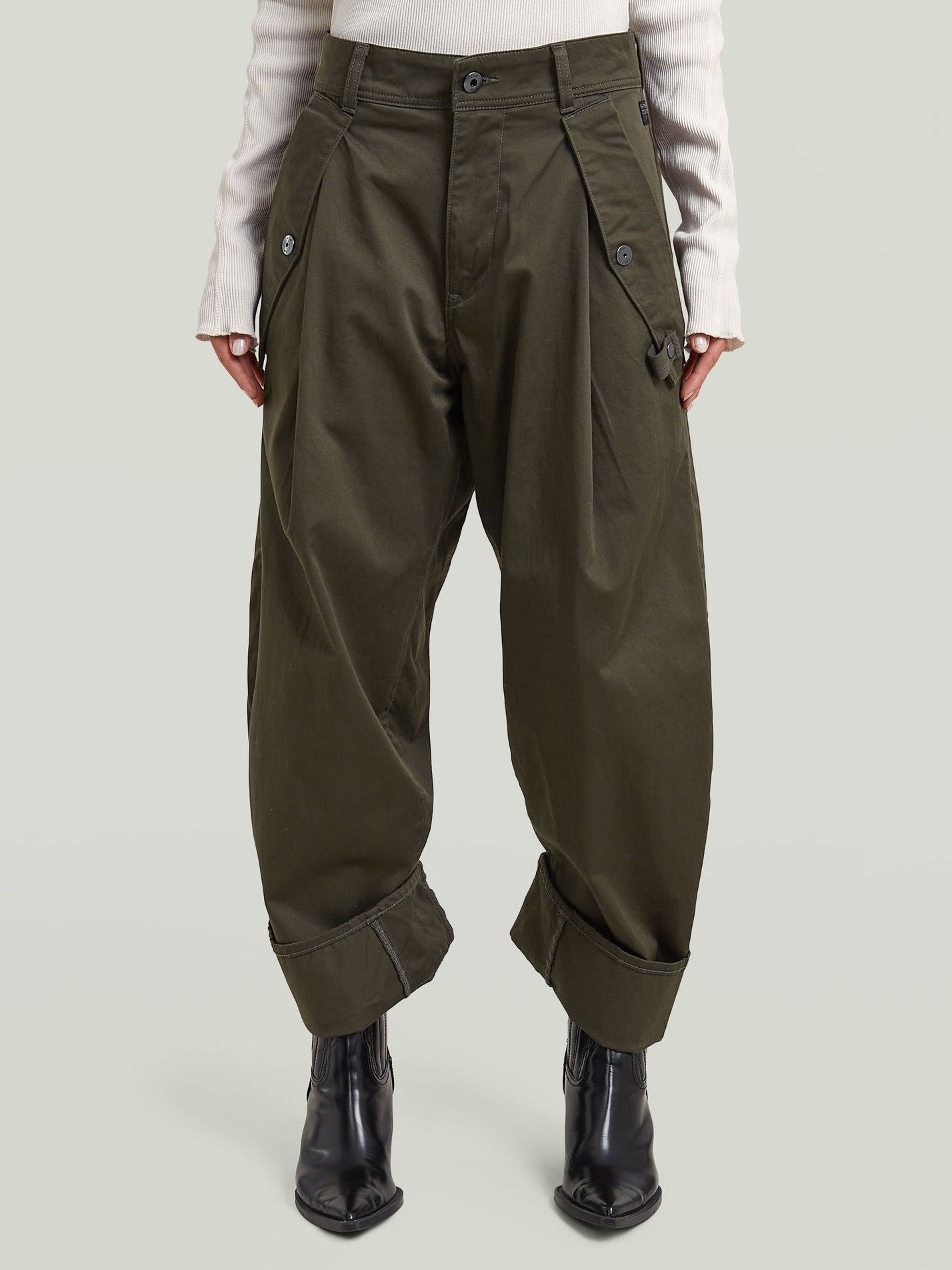 G-STAR - BROEK - Groen