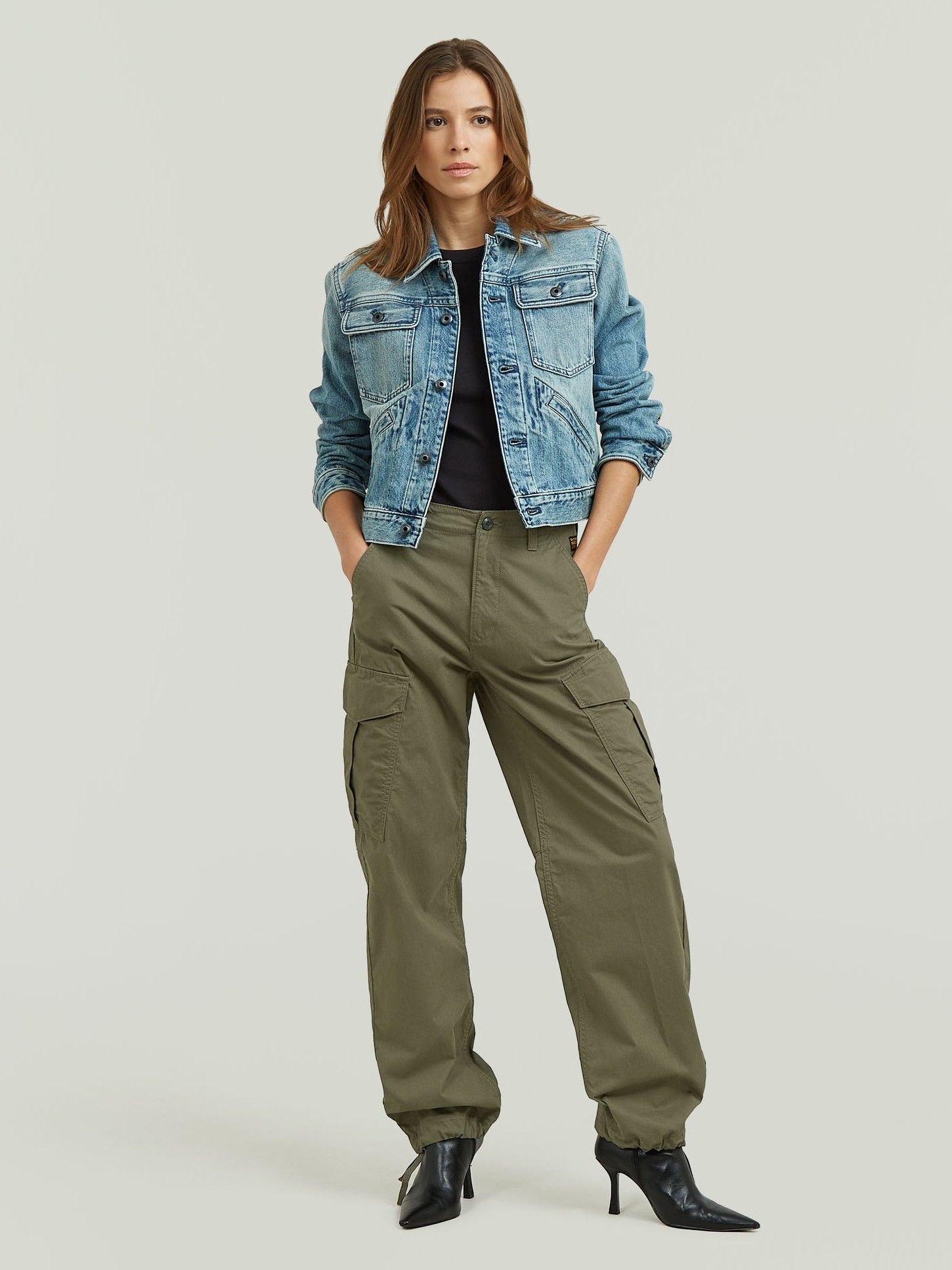 G-STAR - BROEK - Groen