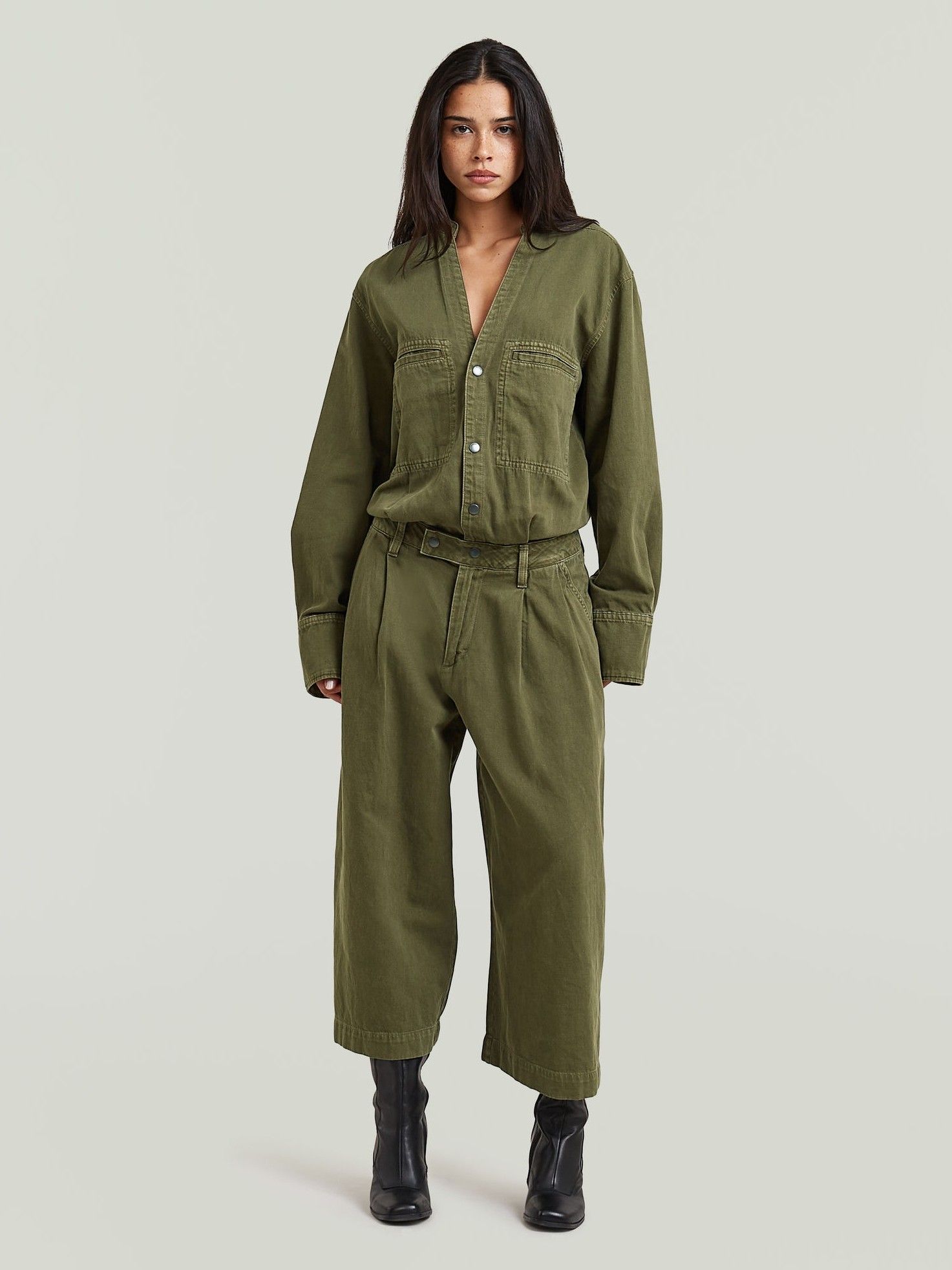 G-STAR - JUMPSUIT - Groen