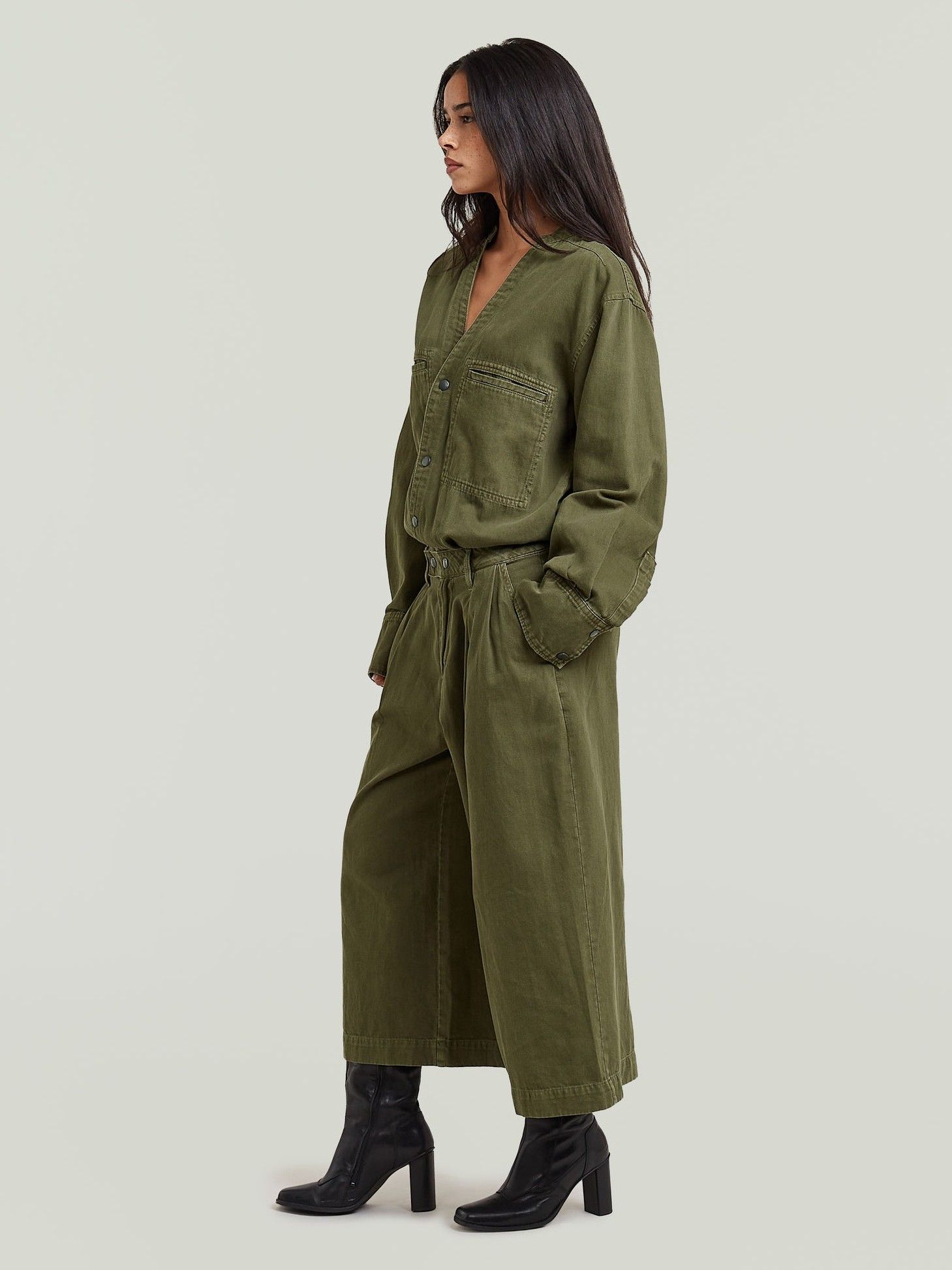 G-STAR - JUMPSUIT - Groen