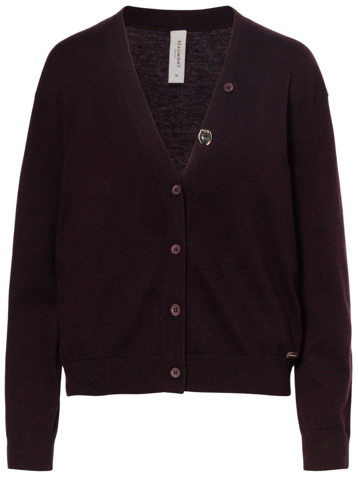 BEAUMONT - VEST - Paars