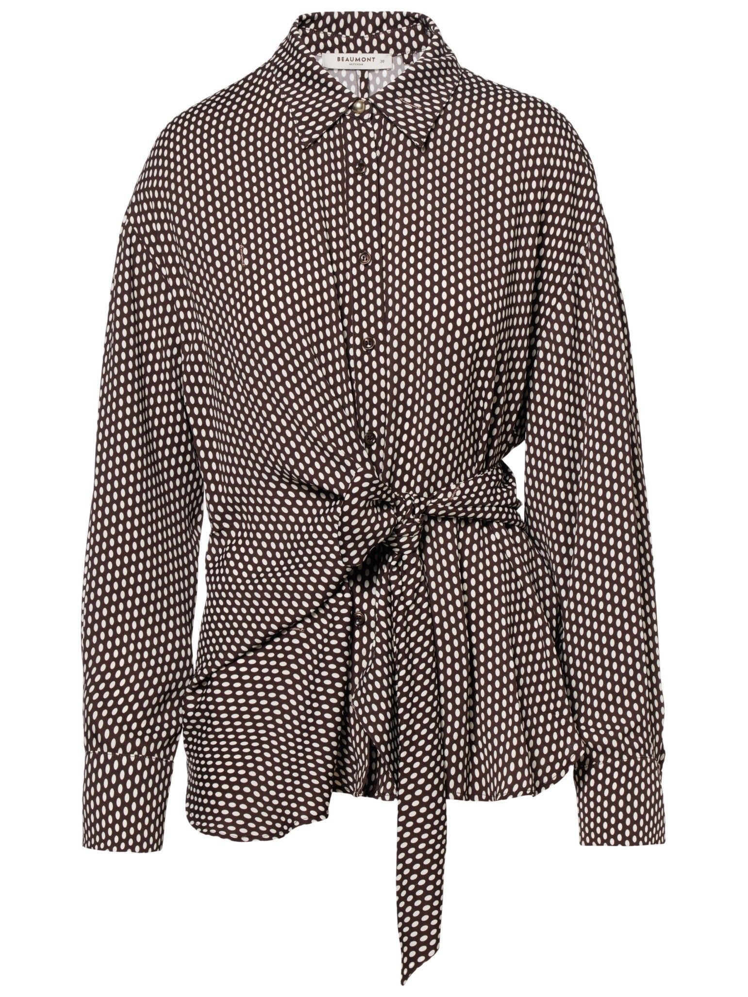 BEAUMONT - BLOUSE - Bruin