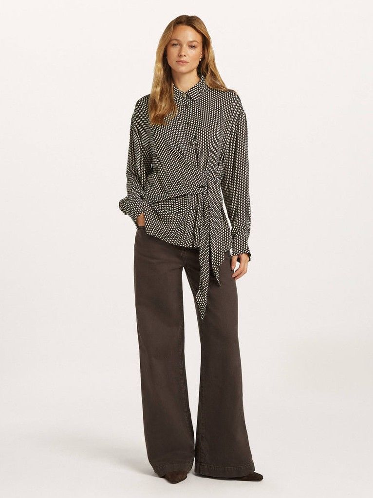 BEAUMONT - BLOUSE - Bruin