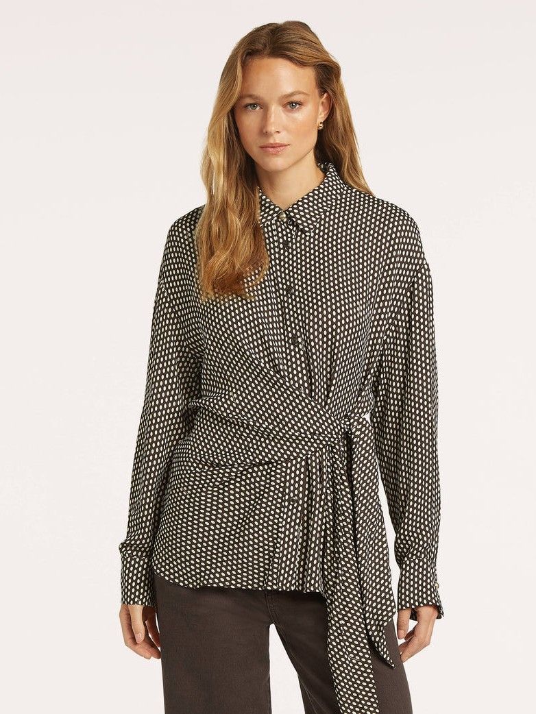 BEAUMONT - BLOUSE - Bruin