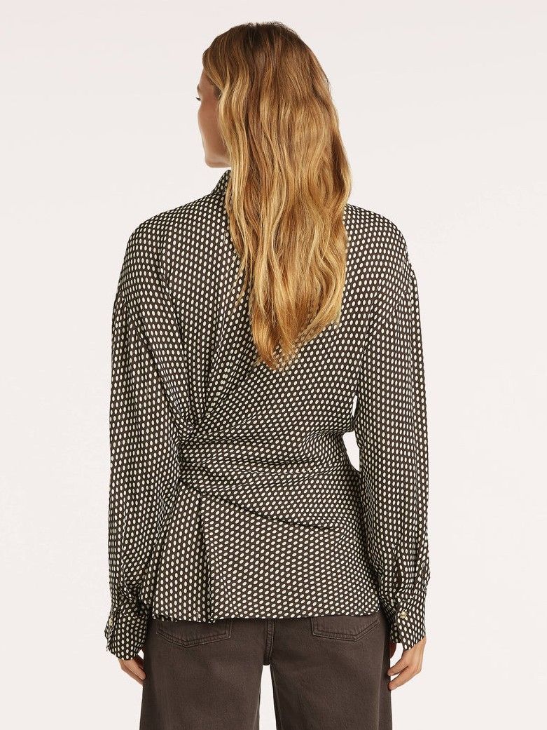 BEAUMONT - BLOUSE - Bruin