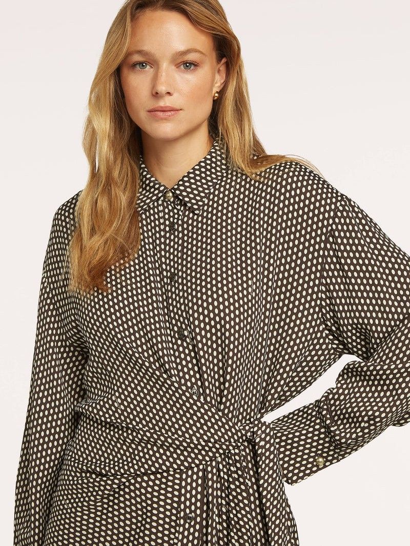 BEAUMONT - BLOUSE - Bruin