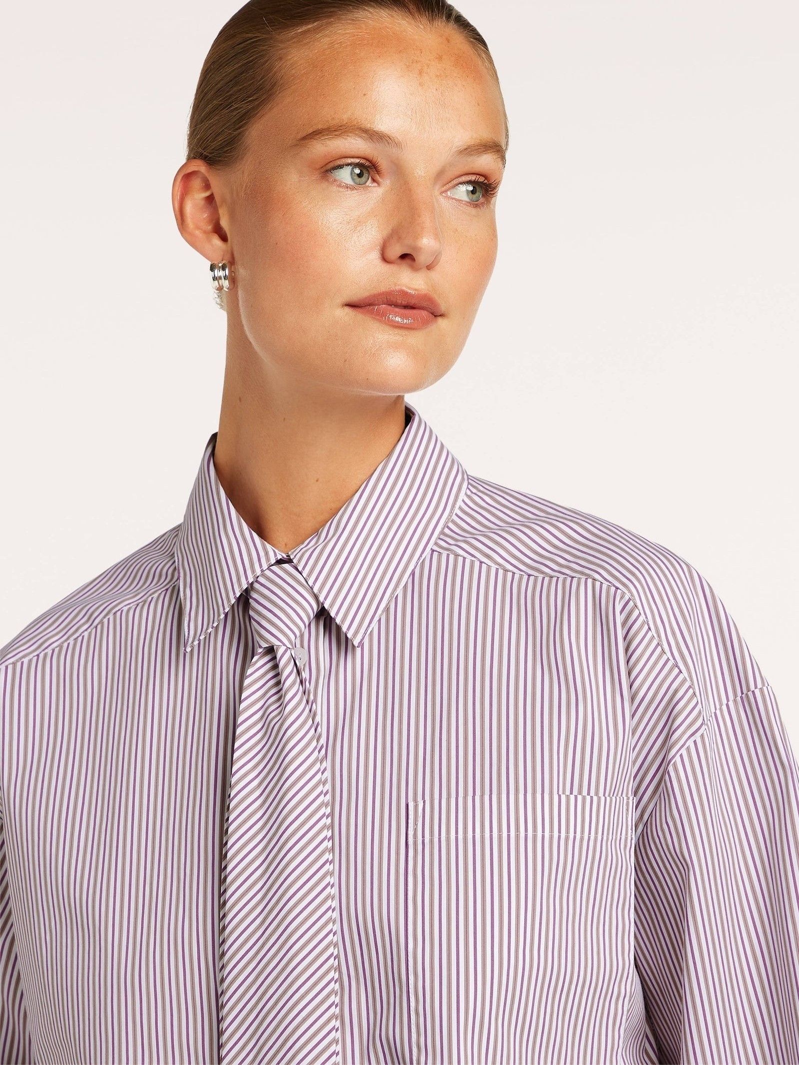 BEAUMONT - BLOUSE - Paars