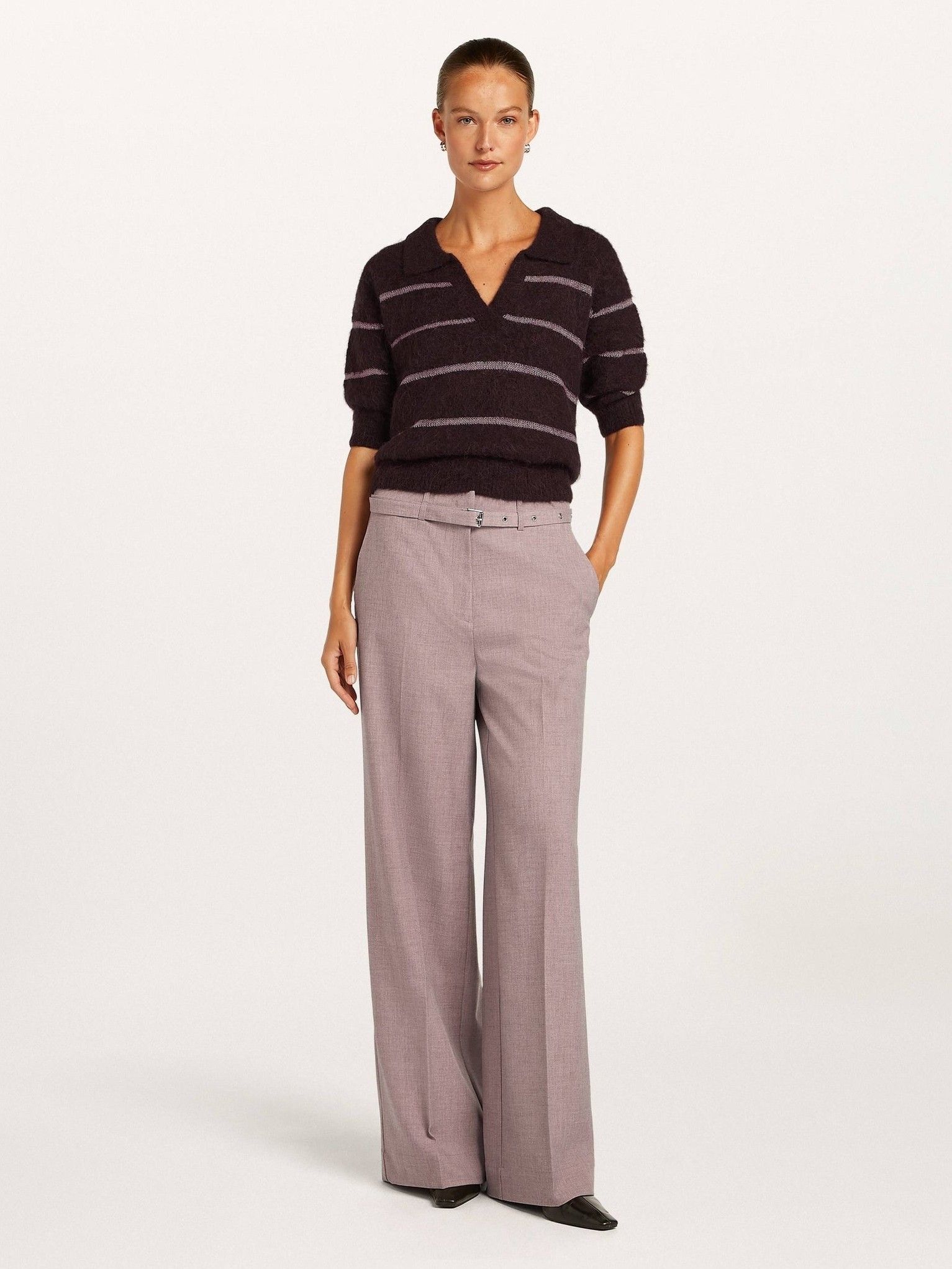 BEAUMONT - BROEK - Roze