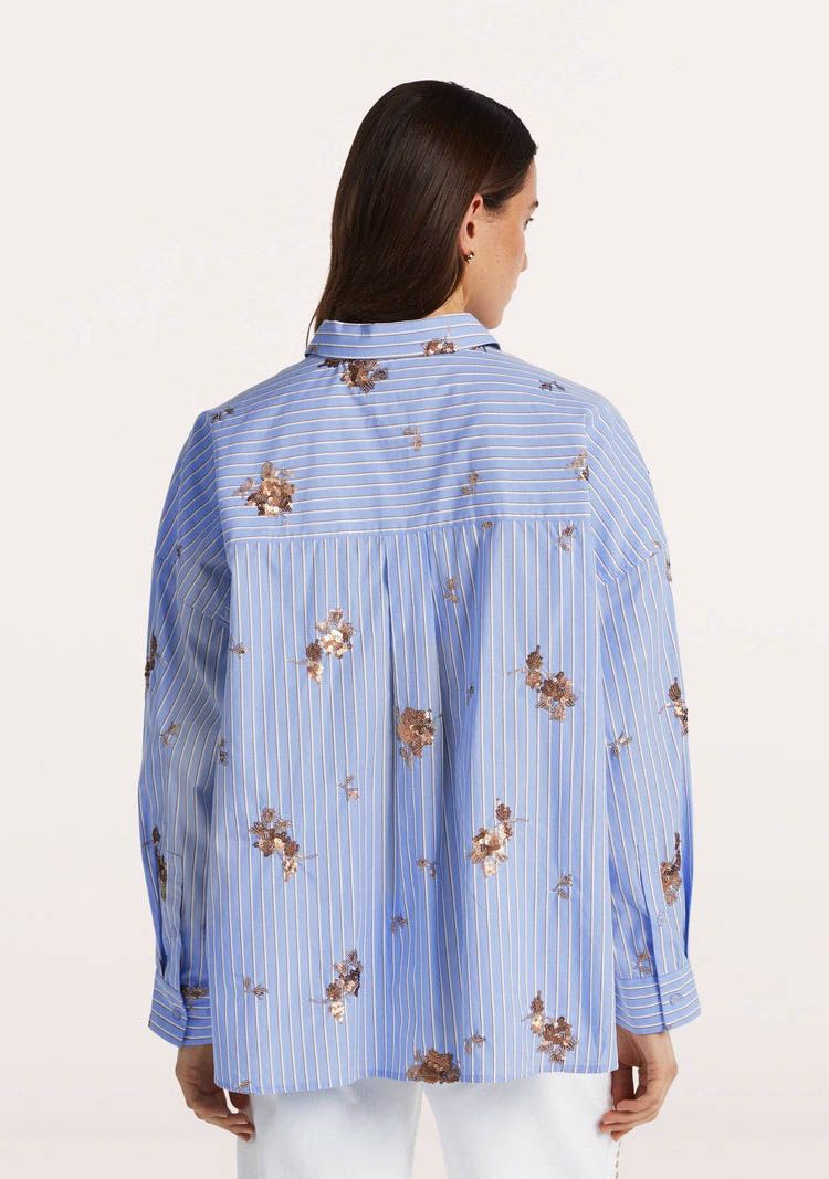 BEAUMONT - BLOUSE - Blauw