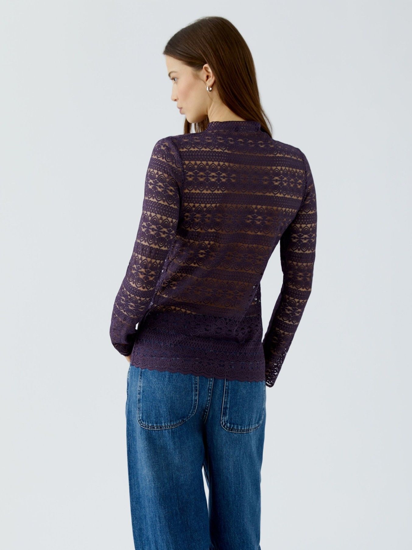 OUI - SHIRT - Paars