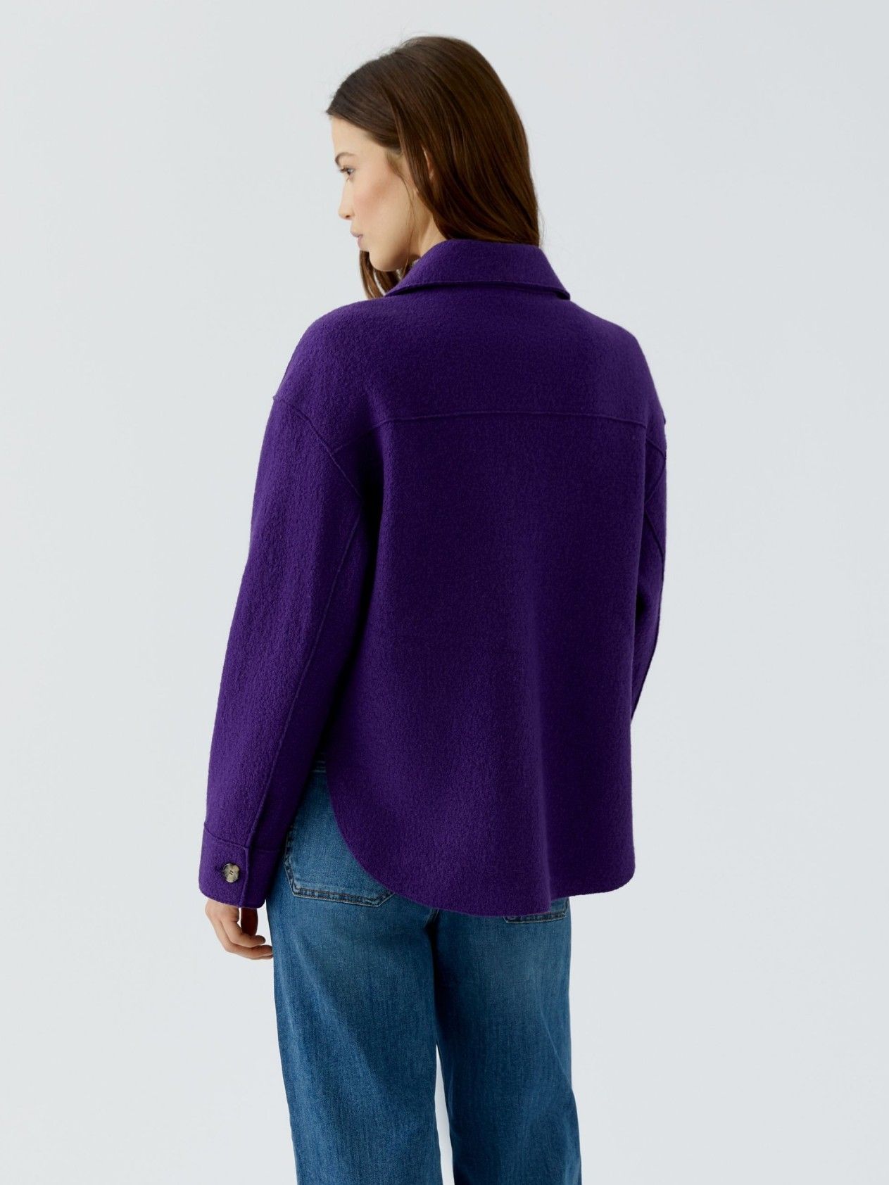 OUI - BLAZER - Paars