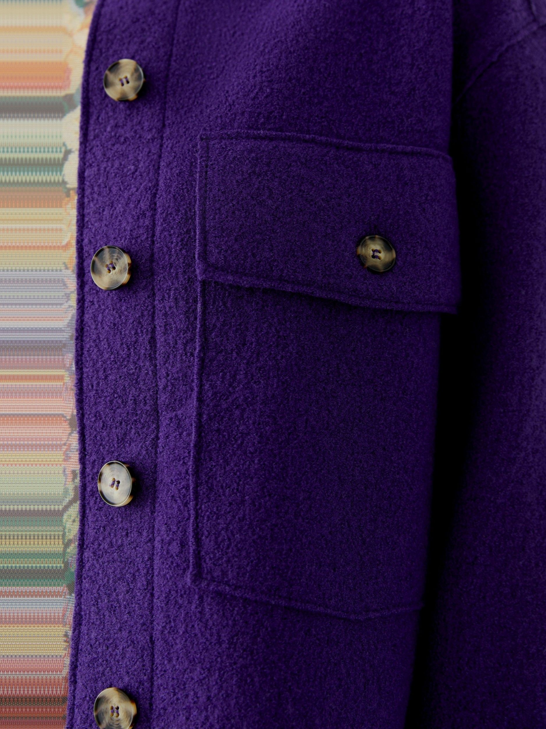 OUI - BLAZER - Paars