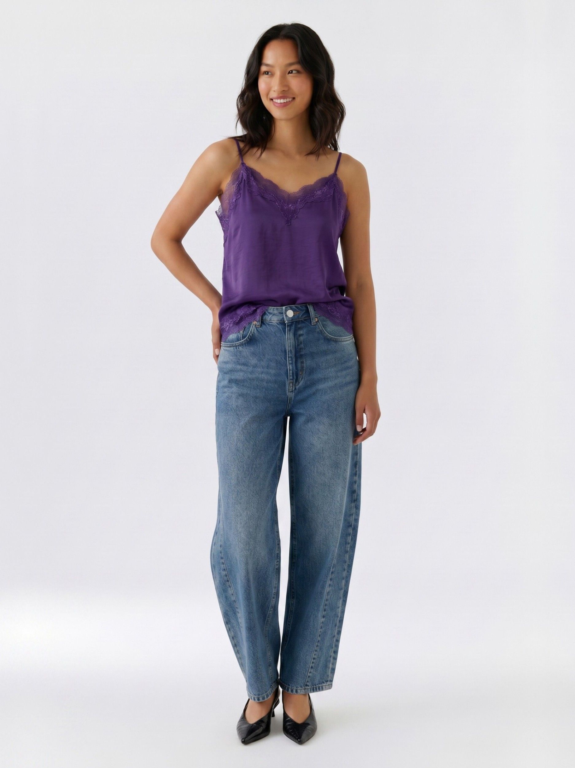 OUI - SHIRT - Paars