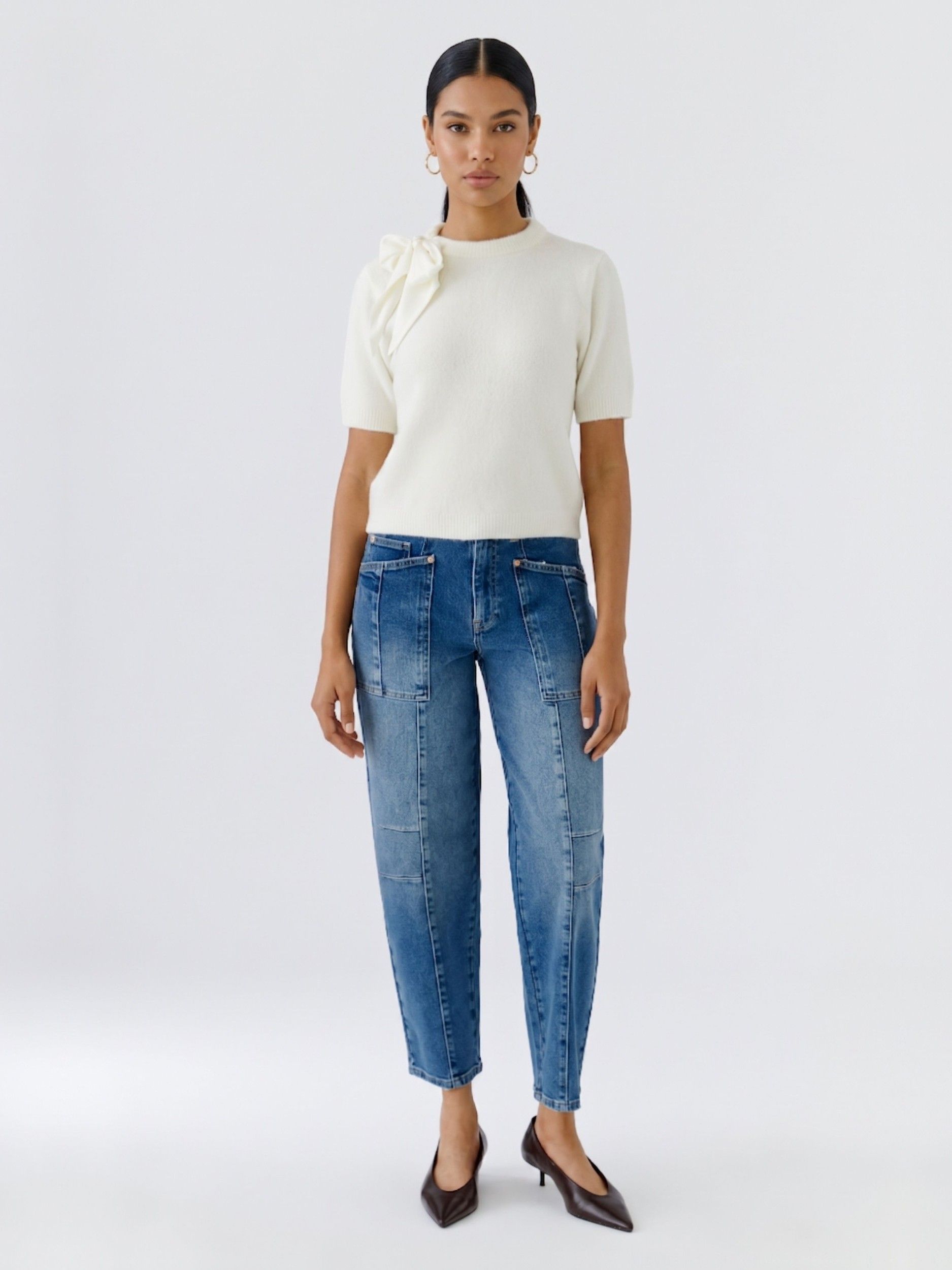 OUI - JEANS - Blauw