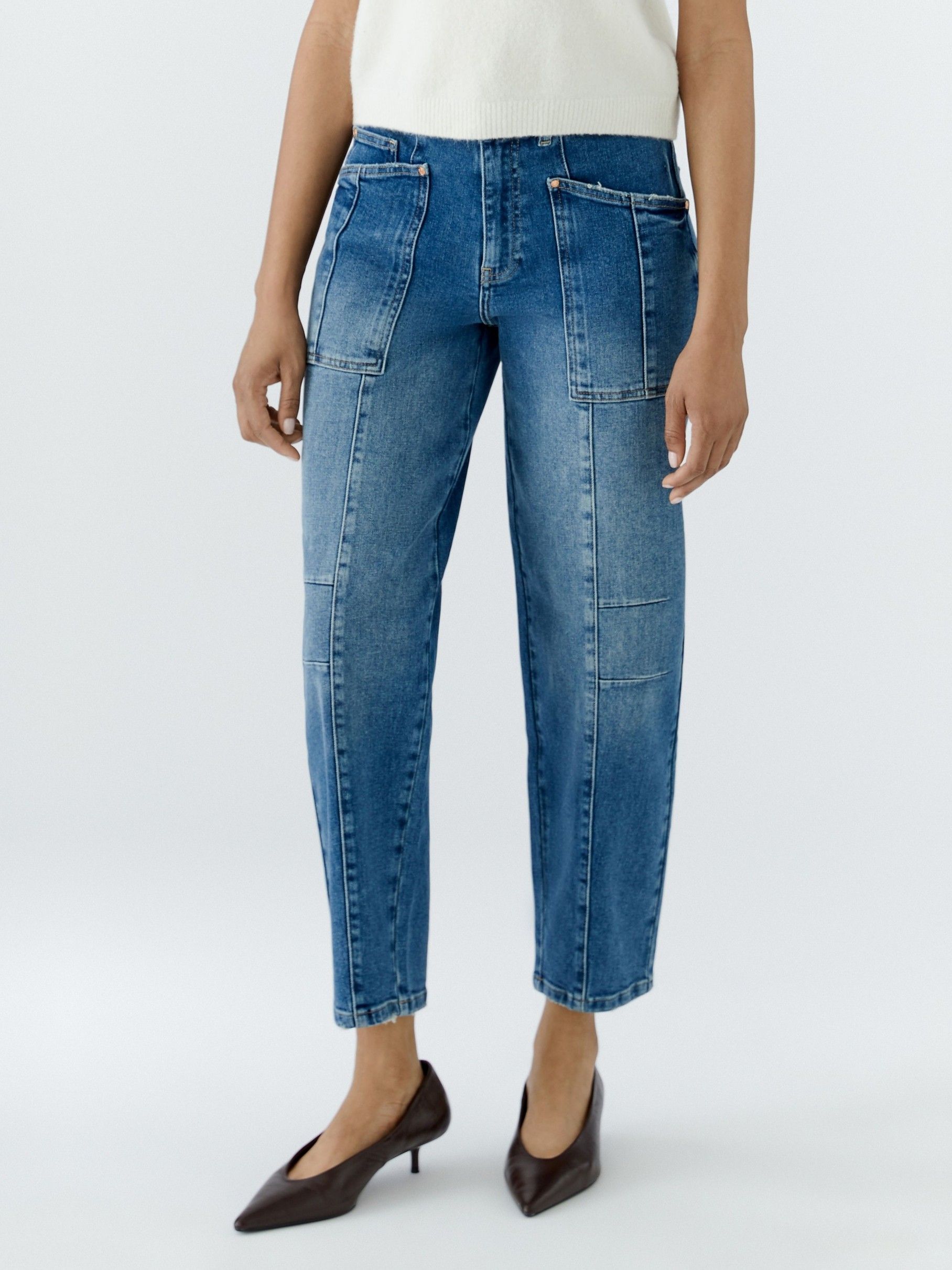 OUI - JEANS - Blauw